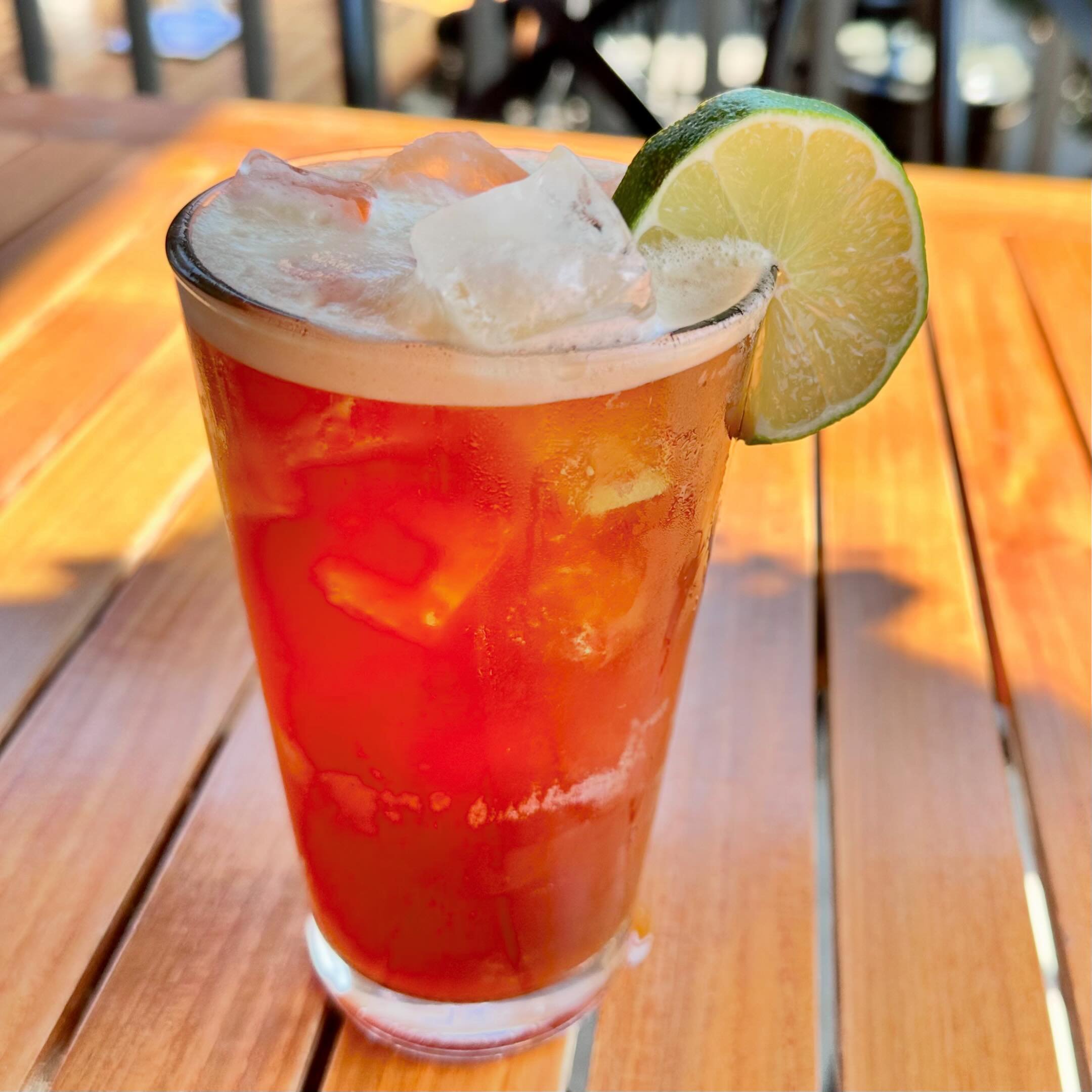 Our Shaken Cold Brew Limeade is back! Come have one on the patio and listen to some tunes. 
Farshid Etniko Duo today at 11