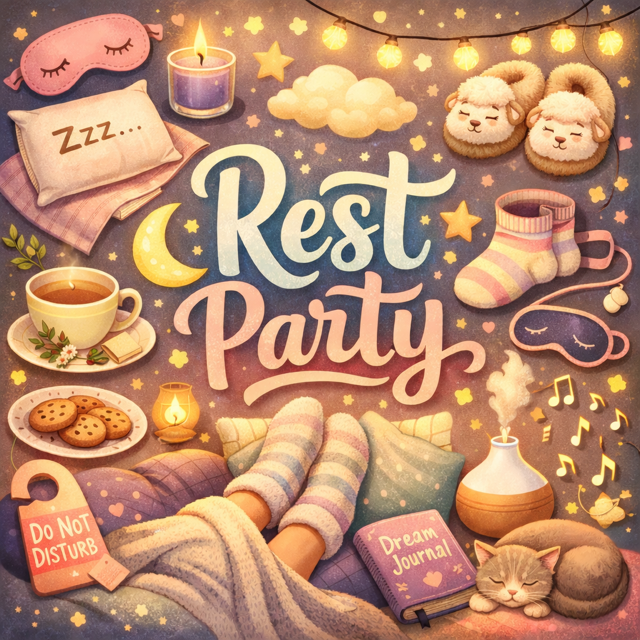 🛌🥂 Rest Party