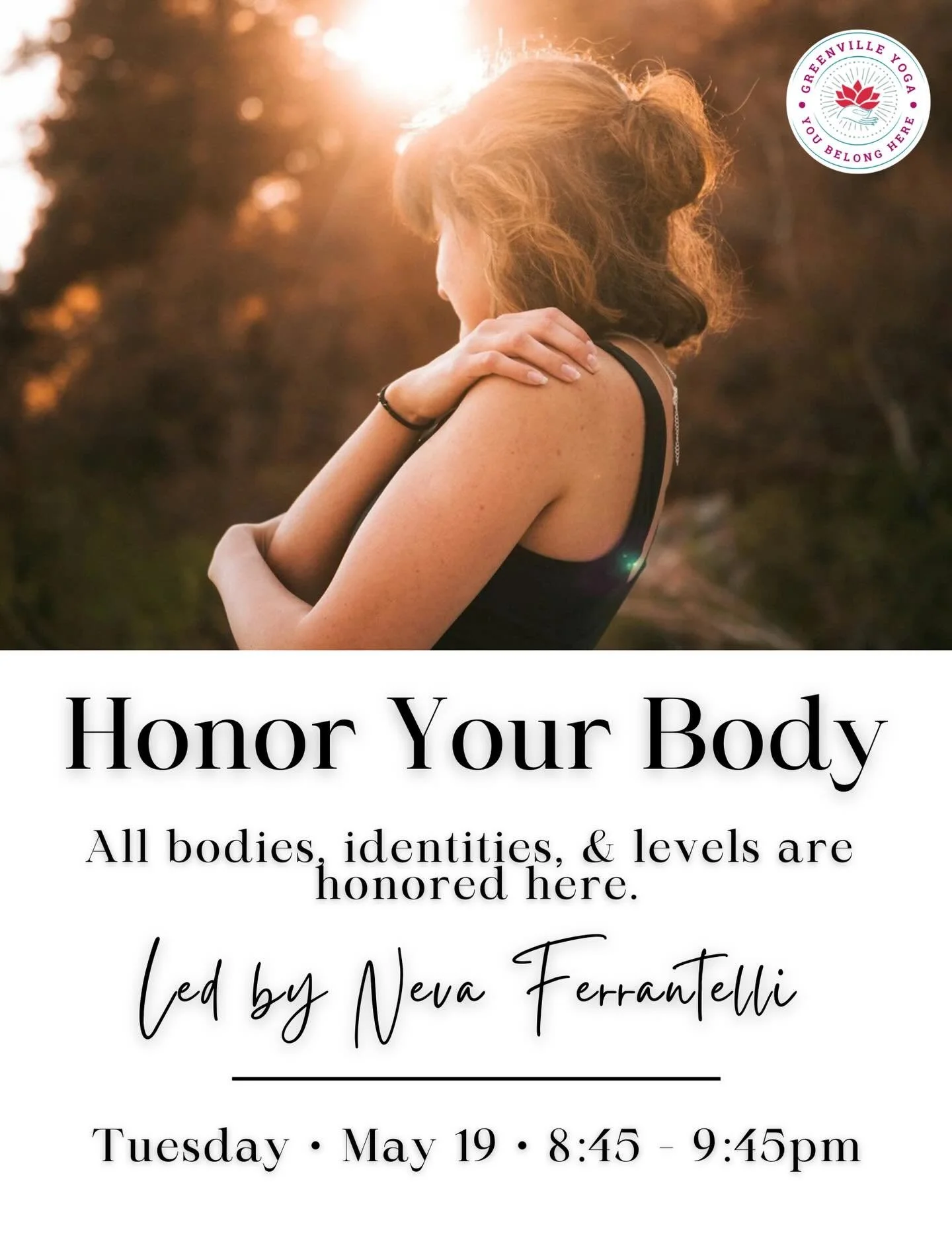 🏳️&zwj;🌈 Honor Your Body 🏳️&zwj;⚧️

Join us for a 75 minute, bi-monthly practice designed to help you reconnect with your body through gentle strength and restorative yoga postures with options for self massage.

This space is intentionally welcom