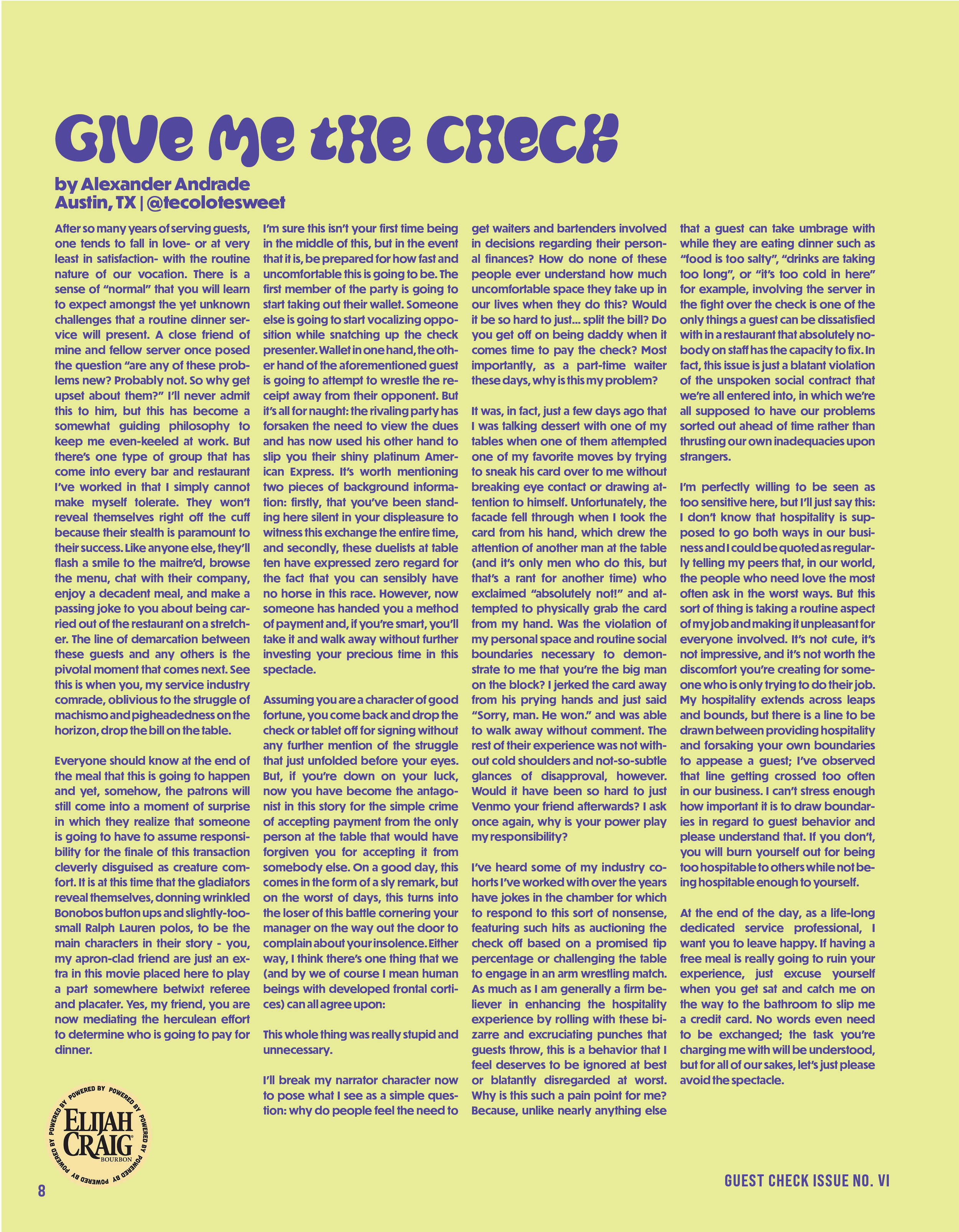 Guest Check Issue No VI8.png