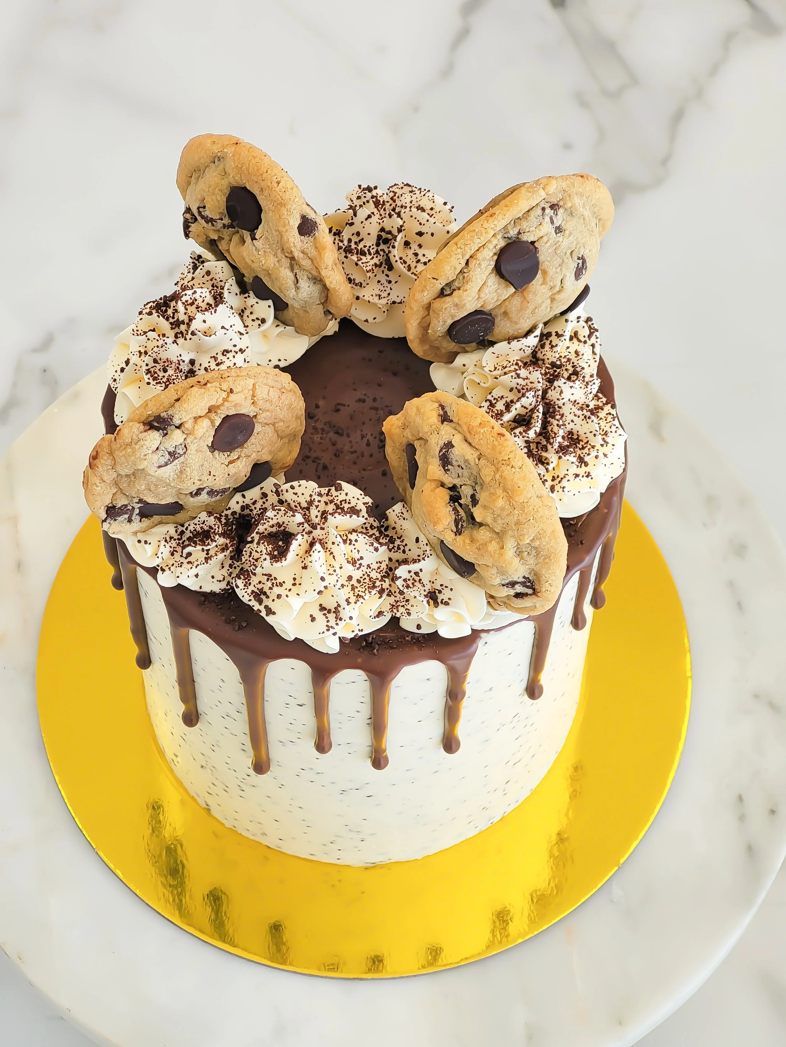 Chocolate Chip Cookie Cake — Flour and Cake