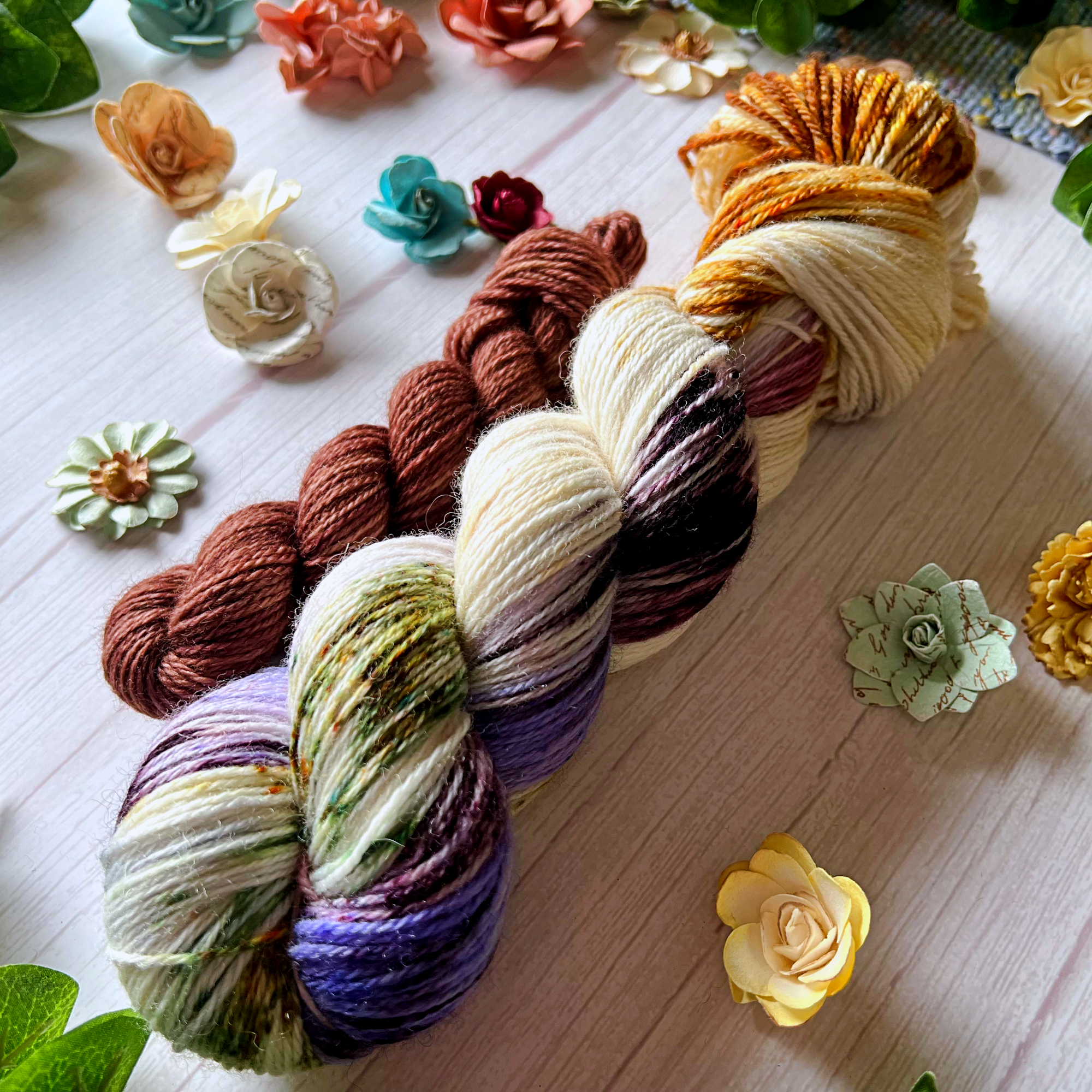 Lilacs & Chai - Bridgerton inspired Yarn PREORDER