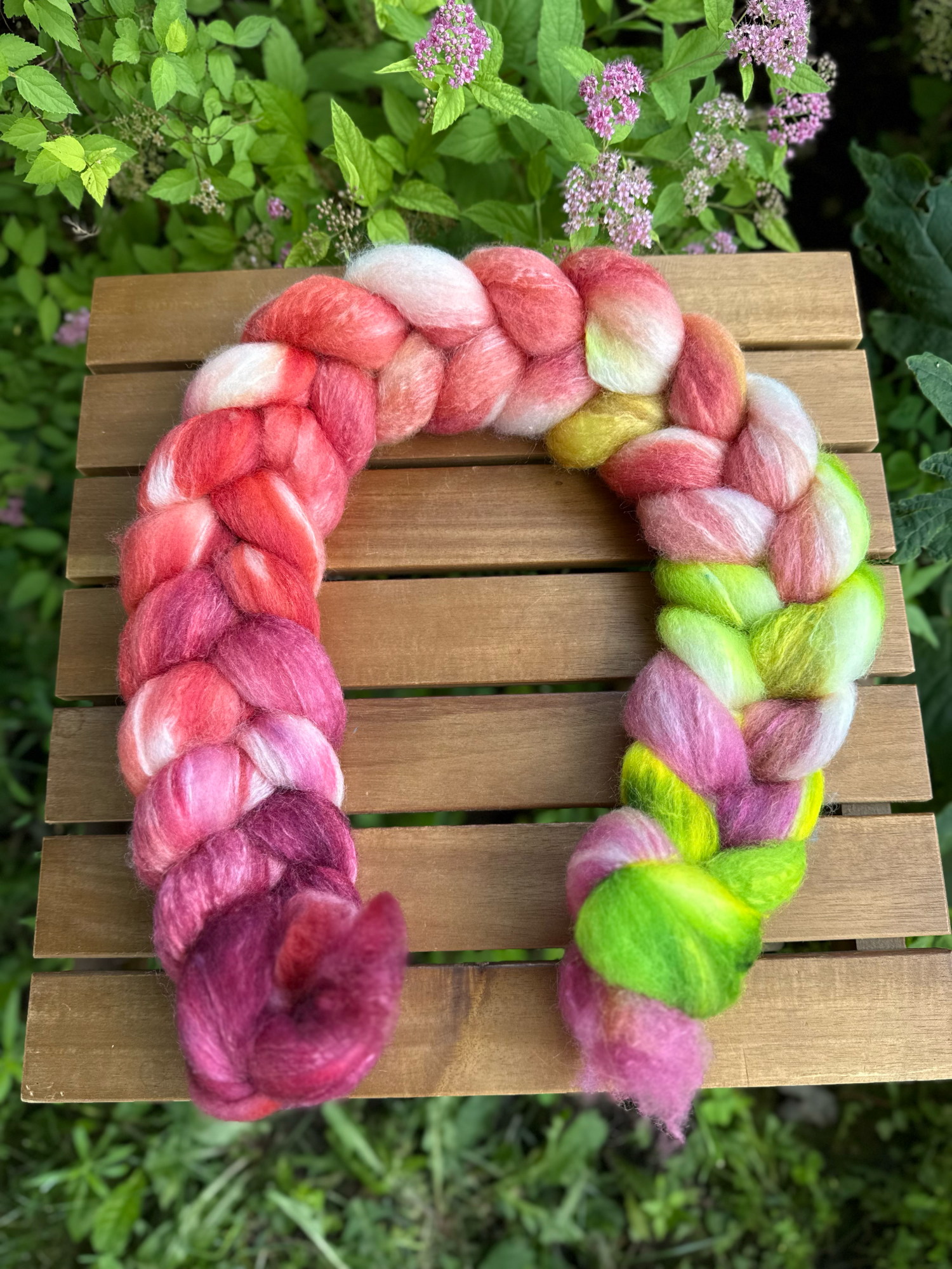 Summer Garden Yarn Sock Set Stitch Marker Project Bag Spinning Fiber 6.28.26168.png