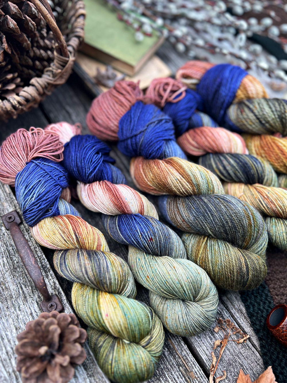 STANDING STONES - outlander yarn, hand dyed yarn inspired by outlander -  Destination Yarn