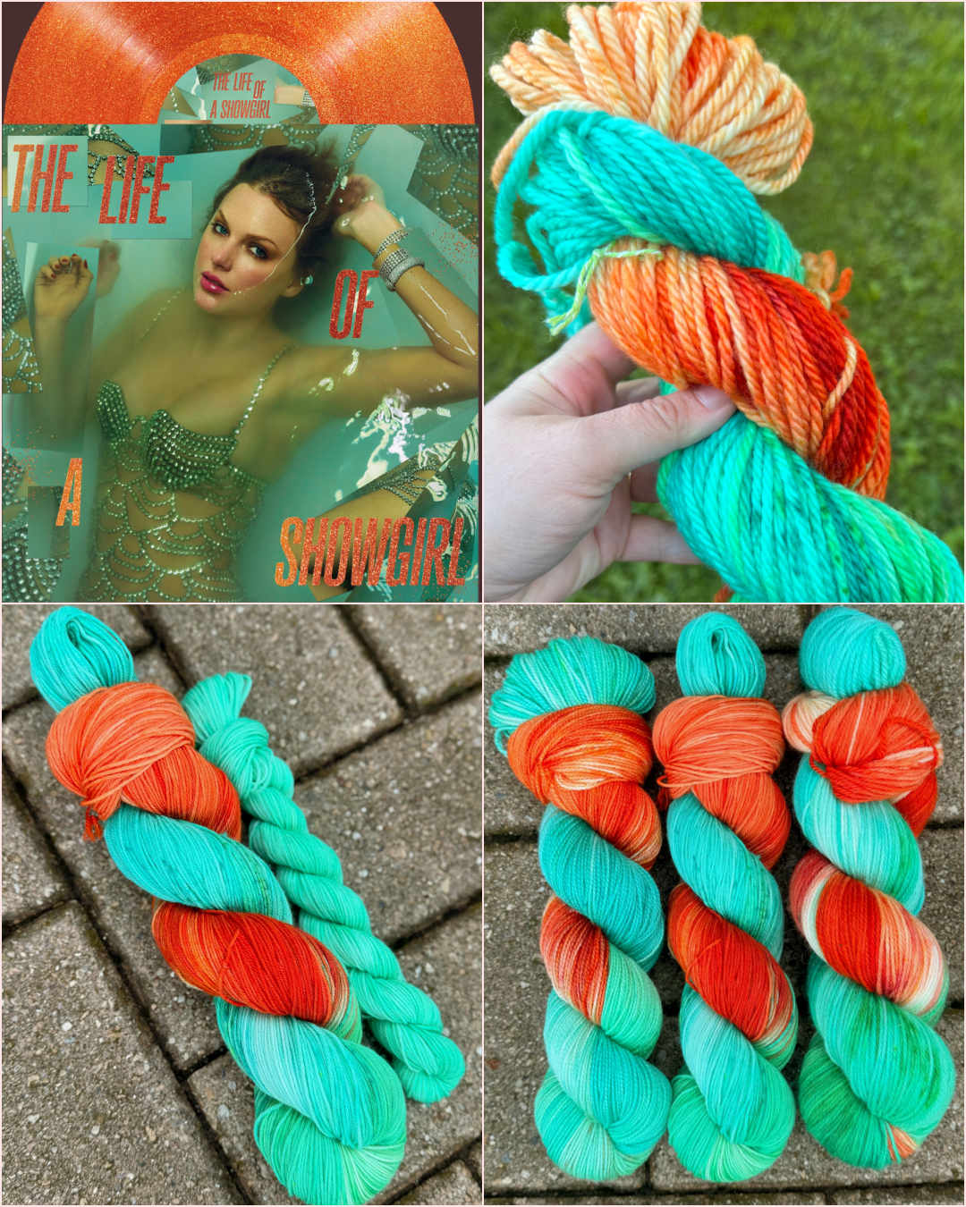 The Life of a Showgirl - Taylor Swift inspired Yarn PREORDER Open until September 19!