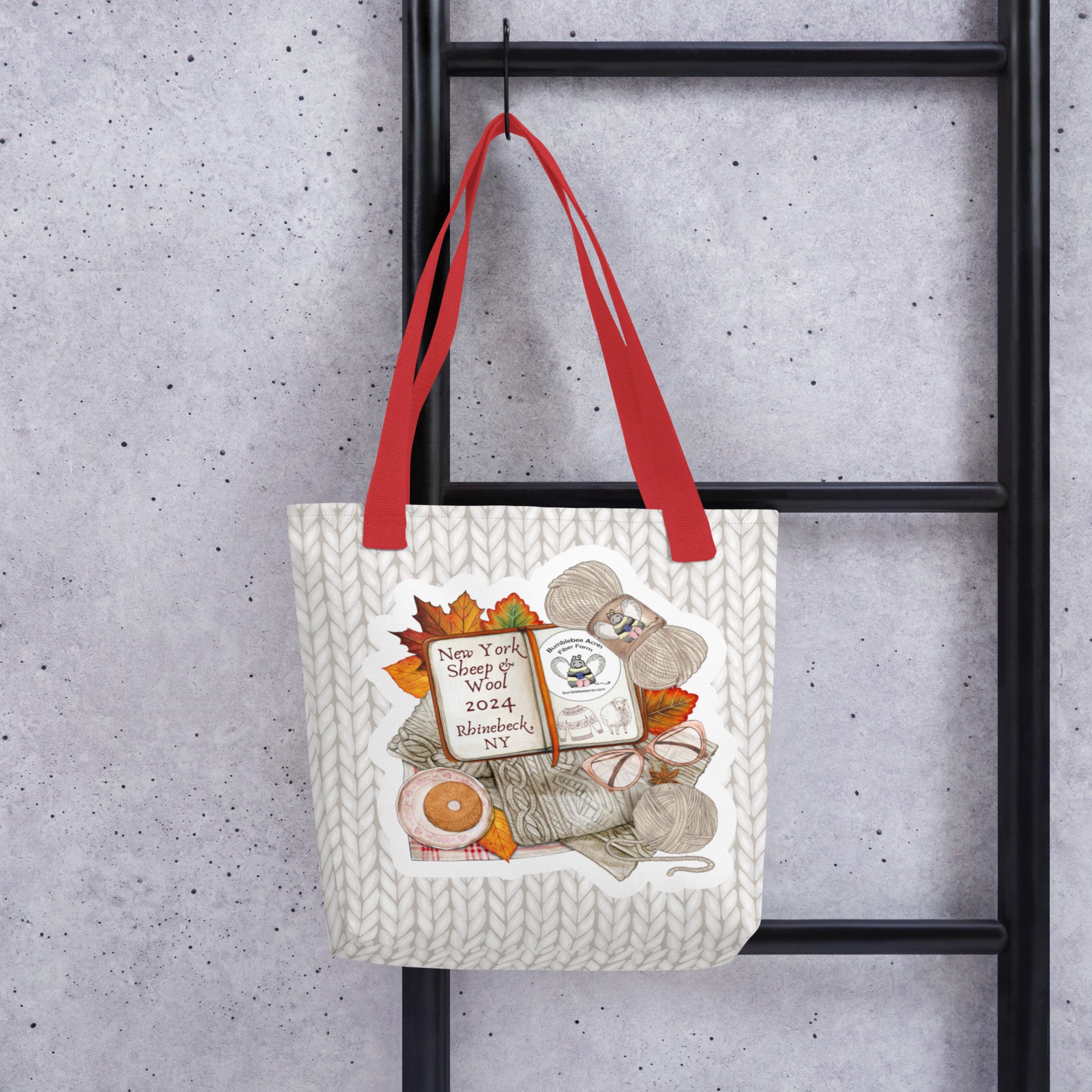 2024 NYSWxBBA TOTE — Bumblebee Acres Farm & Yarn Shop 2024 NYSWxBBA TOTE — Bumblebee Acres Farm & Yarn Shop