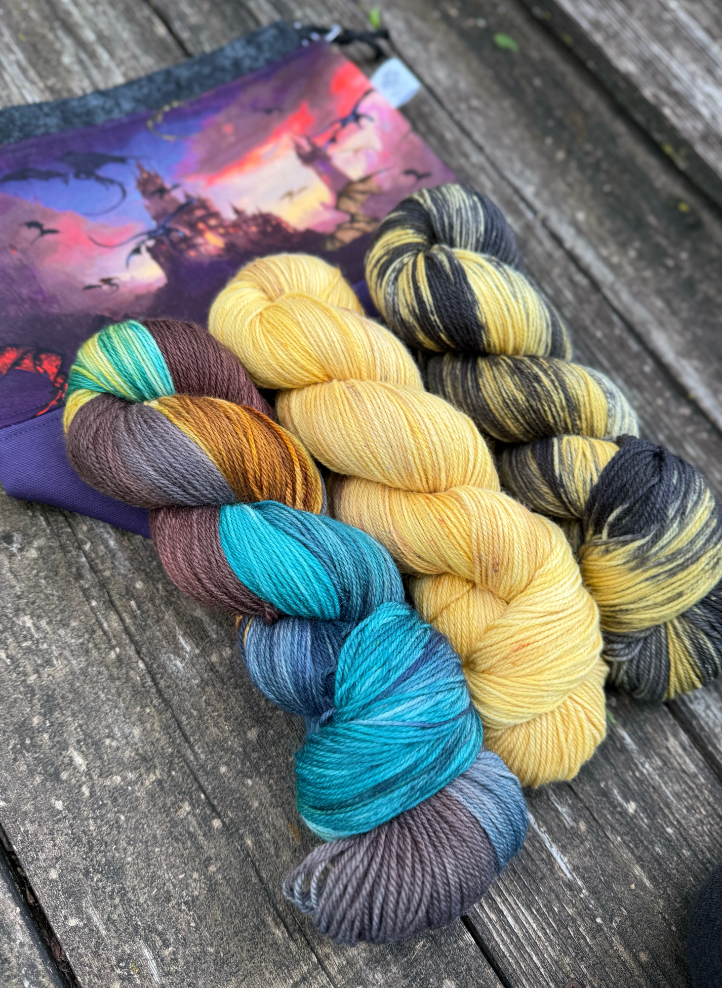 dragon rider fourth wing empyrean yarn project bag knitting july 2026118.png