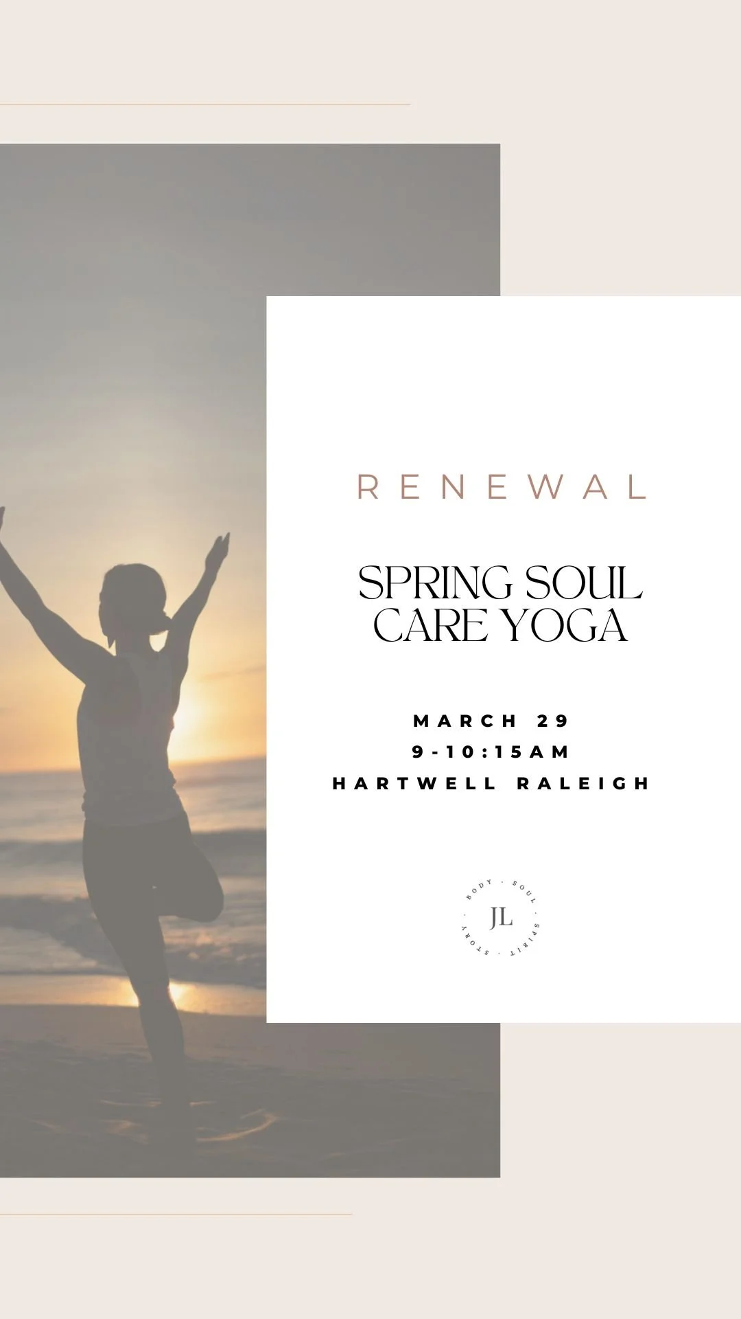 Spring Soul Care Yoga: March 29th