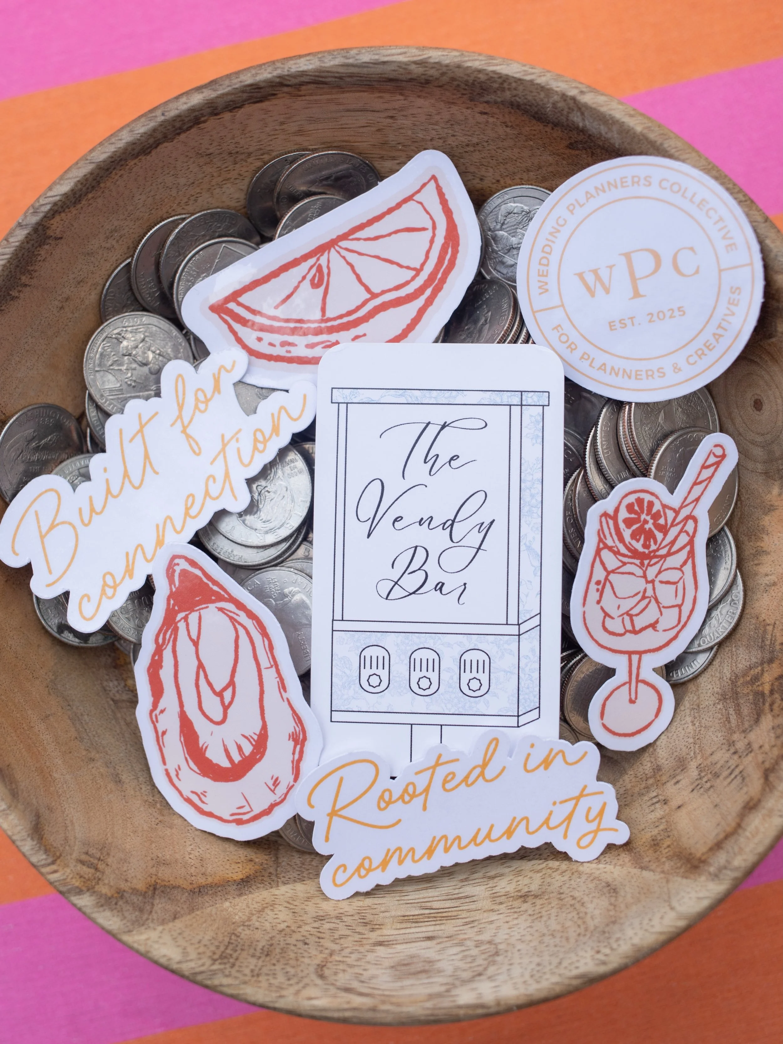 Honored to contribute the printed branding for this year&rsquo;s Golden Hour Social 🦪🧡☀️

A special thank you to Katie at @smneevents for inviting me to be part of this event. Your vision and thoughtful planning created such a welcoming space for w