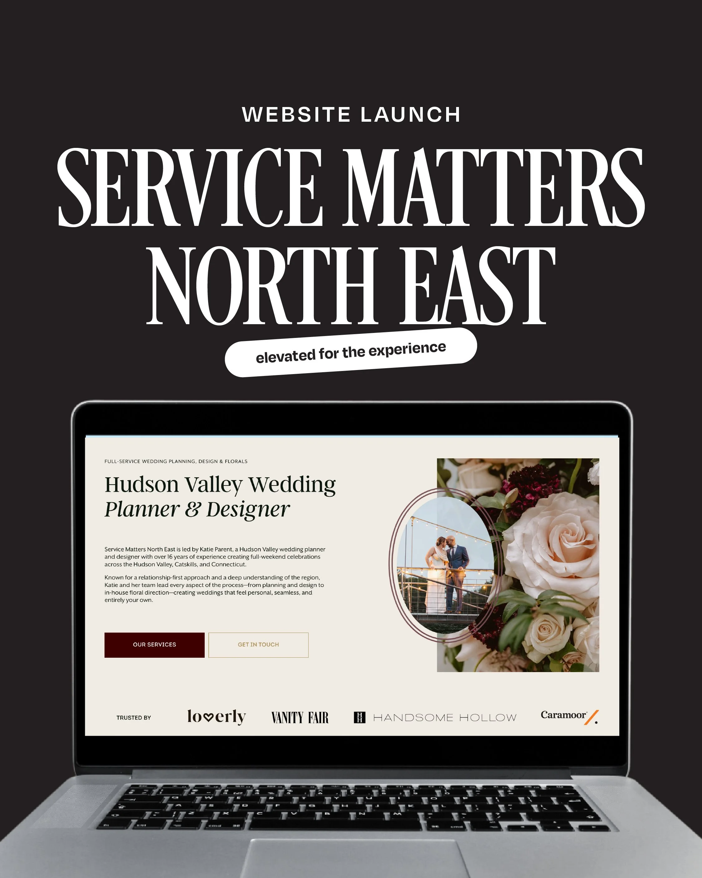 One of my favorite launches to date! 
When Katie from Service Matters North East (@smneevents) came to me, the goal wasn't simply to redesign a website. It was to create an online experience that matched the level of service she delivers to every cou