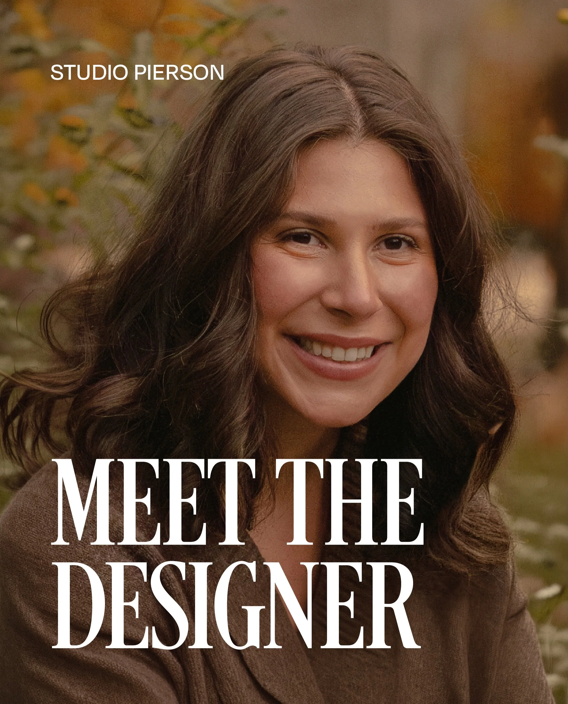 Introducing meeeeee! I&rsquo;m Chandler, the designer behind Studio Pierson 👩🏻&zwj;💻🖤

A few things that live in my brain on any given workday...

☕ Is it too late for another coffee?

🎧 My creative process is 10% designing, 90% listening to the