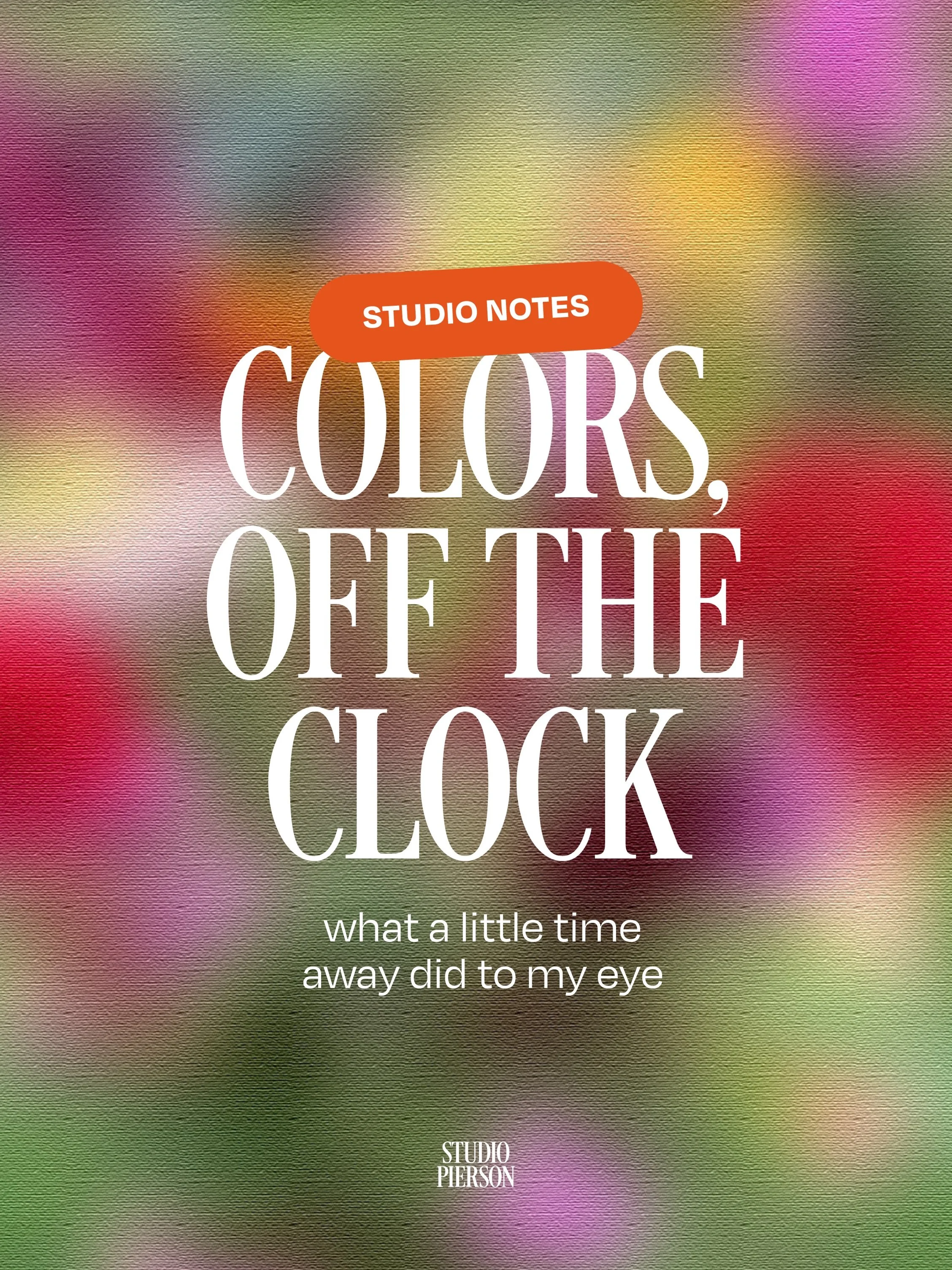 I didn&rsquo;t plan to come back from leave with a color palette, but here we are 🤍

Turns out the fastest way to reset your eye is to step away from the screen for a while. Everything here caught my eye when I wasn&rsquo;t looking for it ✨🌈

#stud