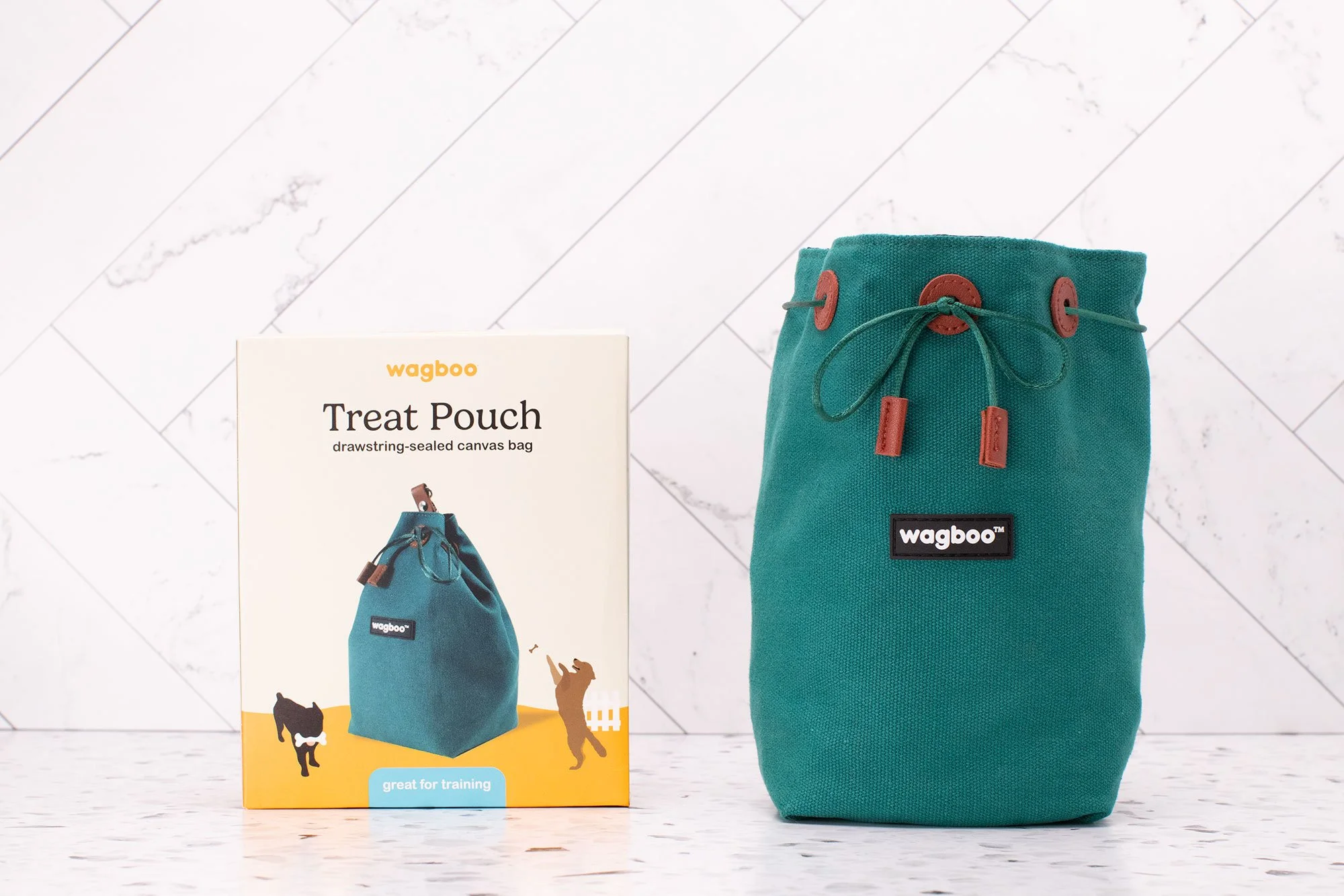 Photography of the final Wagboo product and printed box, reflecting the completed packaging design and production outcome.