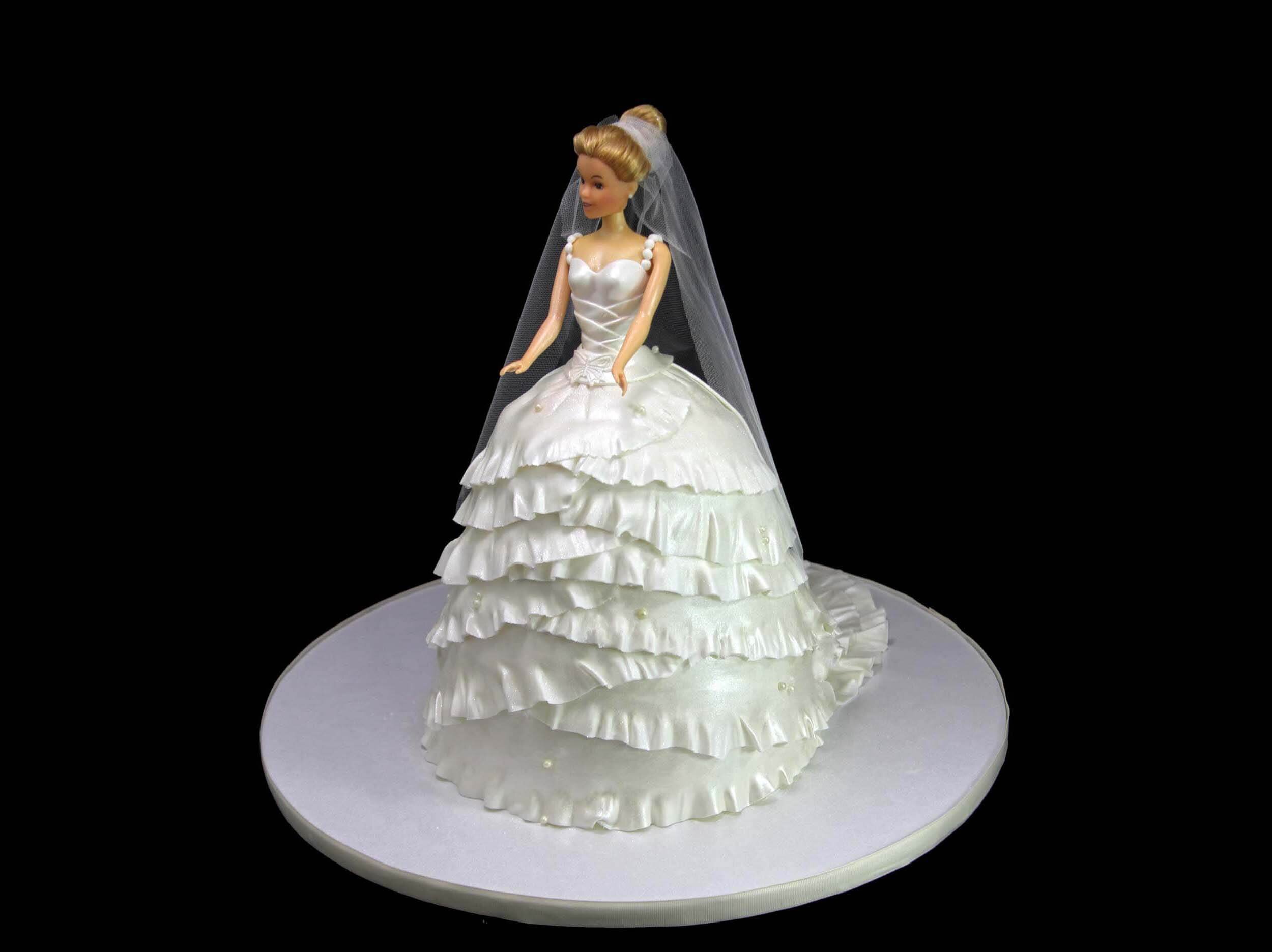 Barbie & Ken Wedding Cake WC31 - Amarantos Cakes