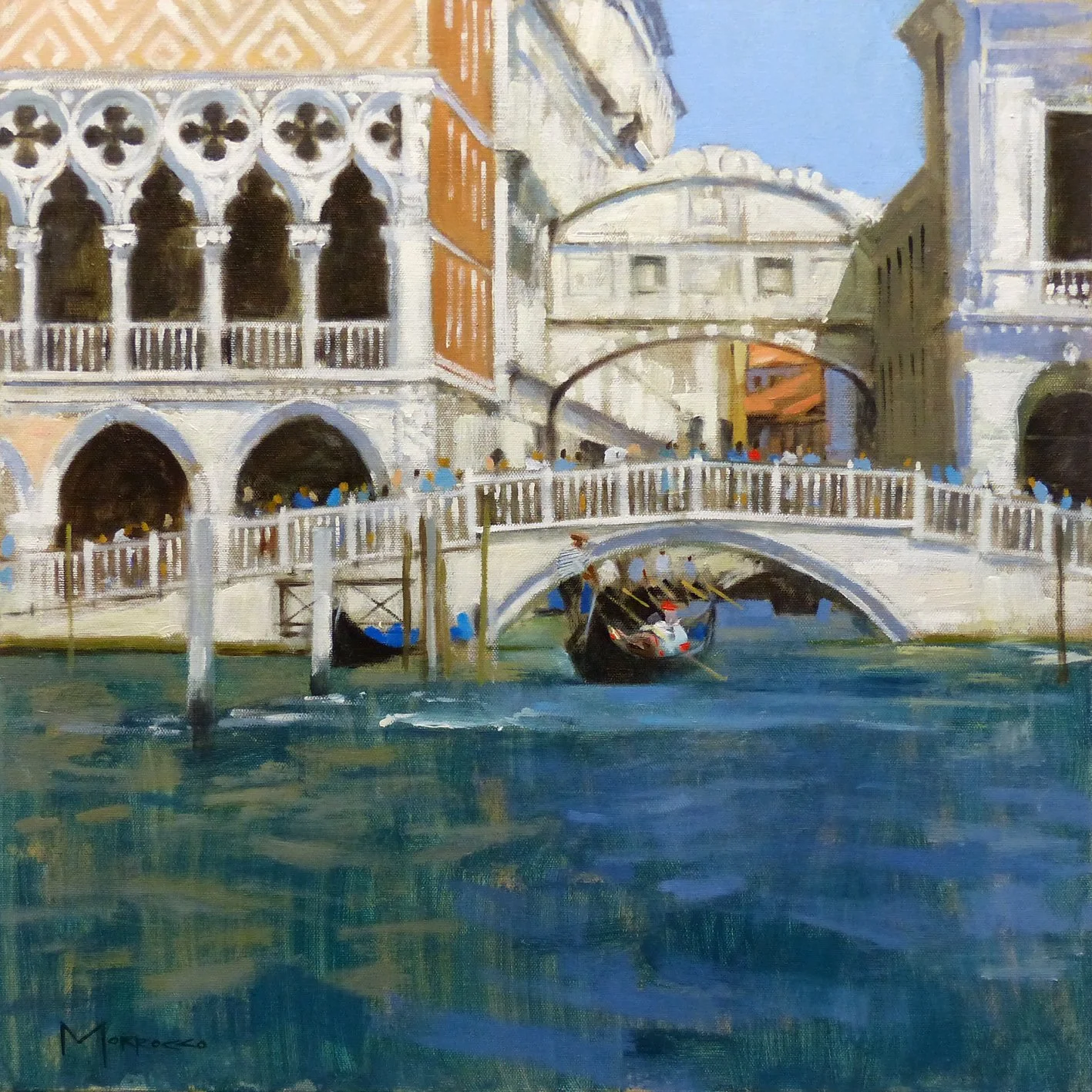 Approaching Riva and Bridge of Sighs