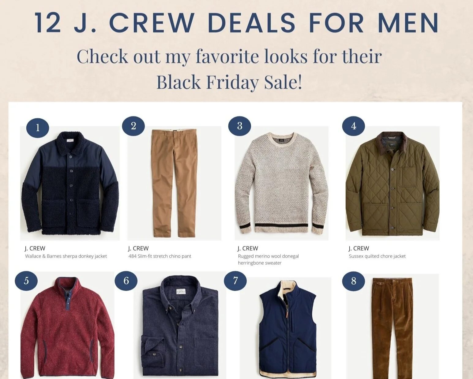 12 J. Crew Deals for Men