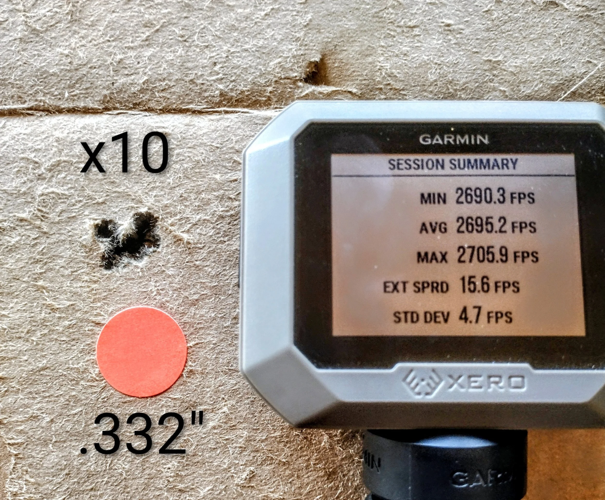 6BR FTC HS Precision Barrel with Varget, CCI 450 and 107 SMK