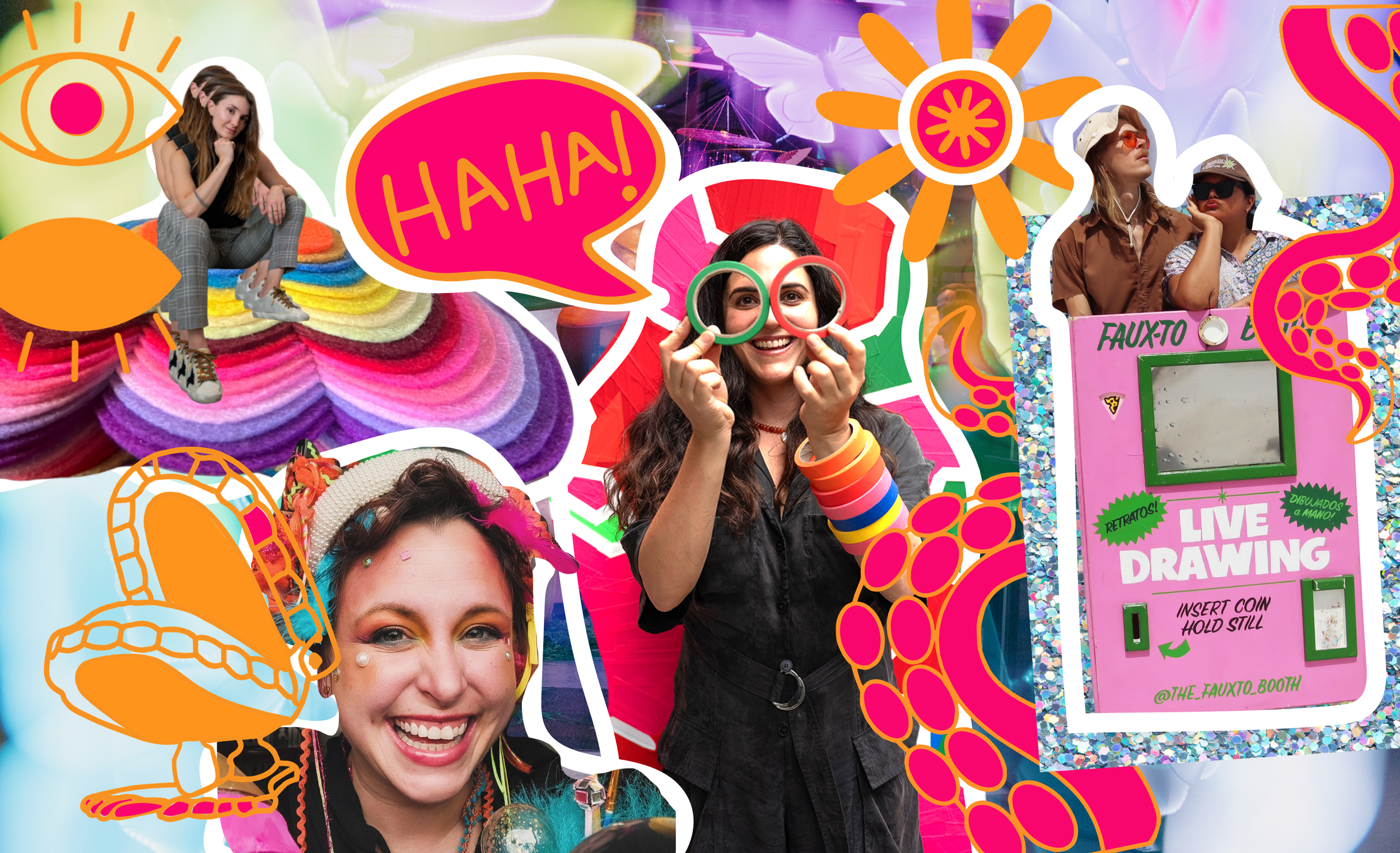 HAHA Immersive Art Event & Branding