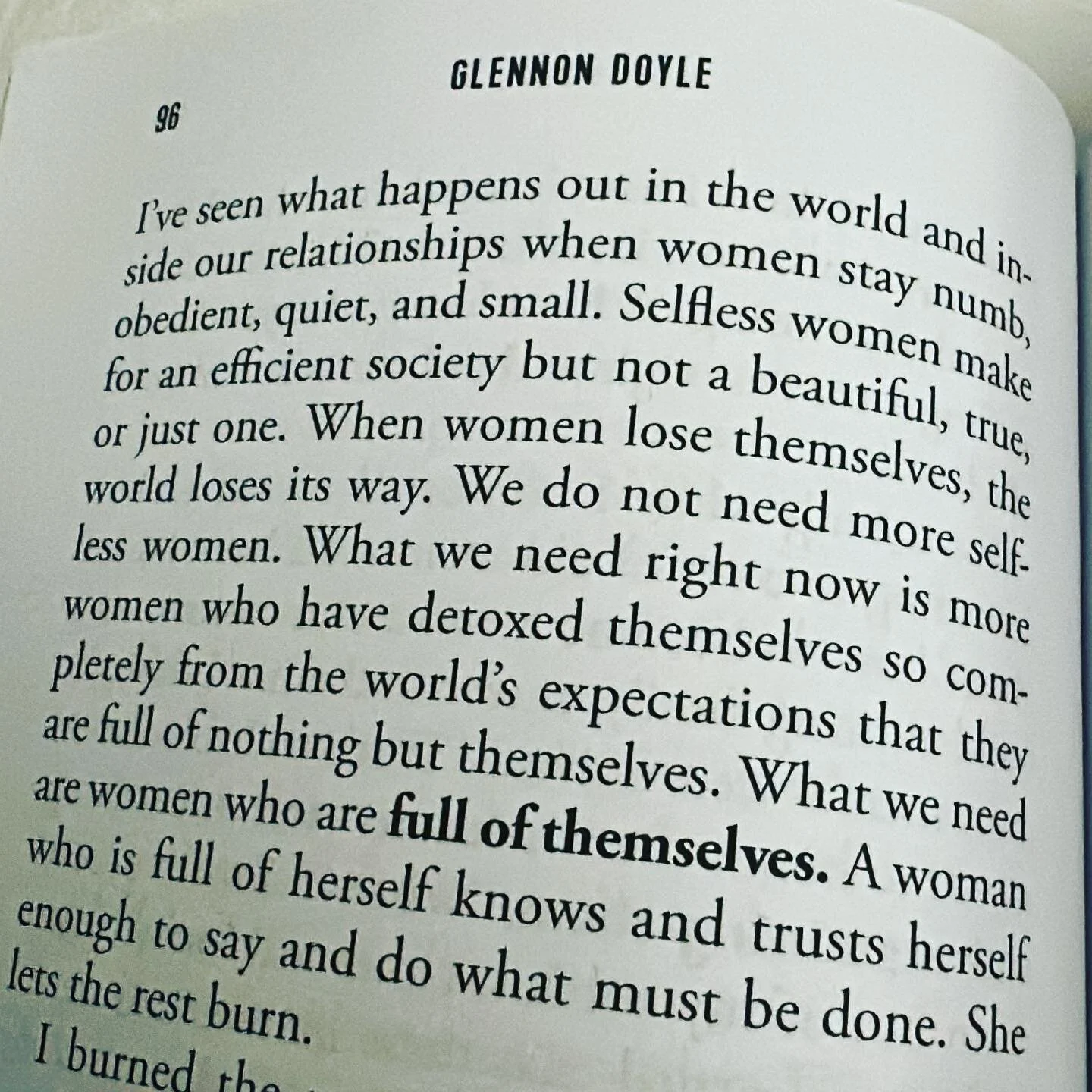 #untamed 
#glennondoyle