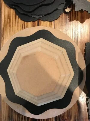 Octagon - Deep Dish  Pottery Form Shoppe Shapes