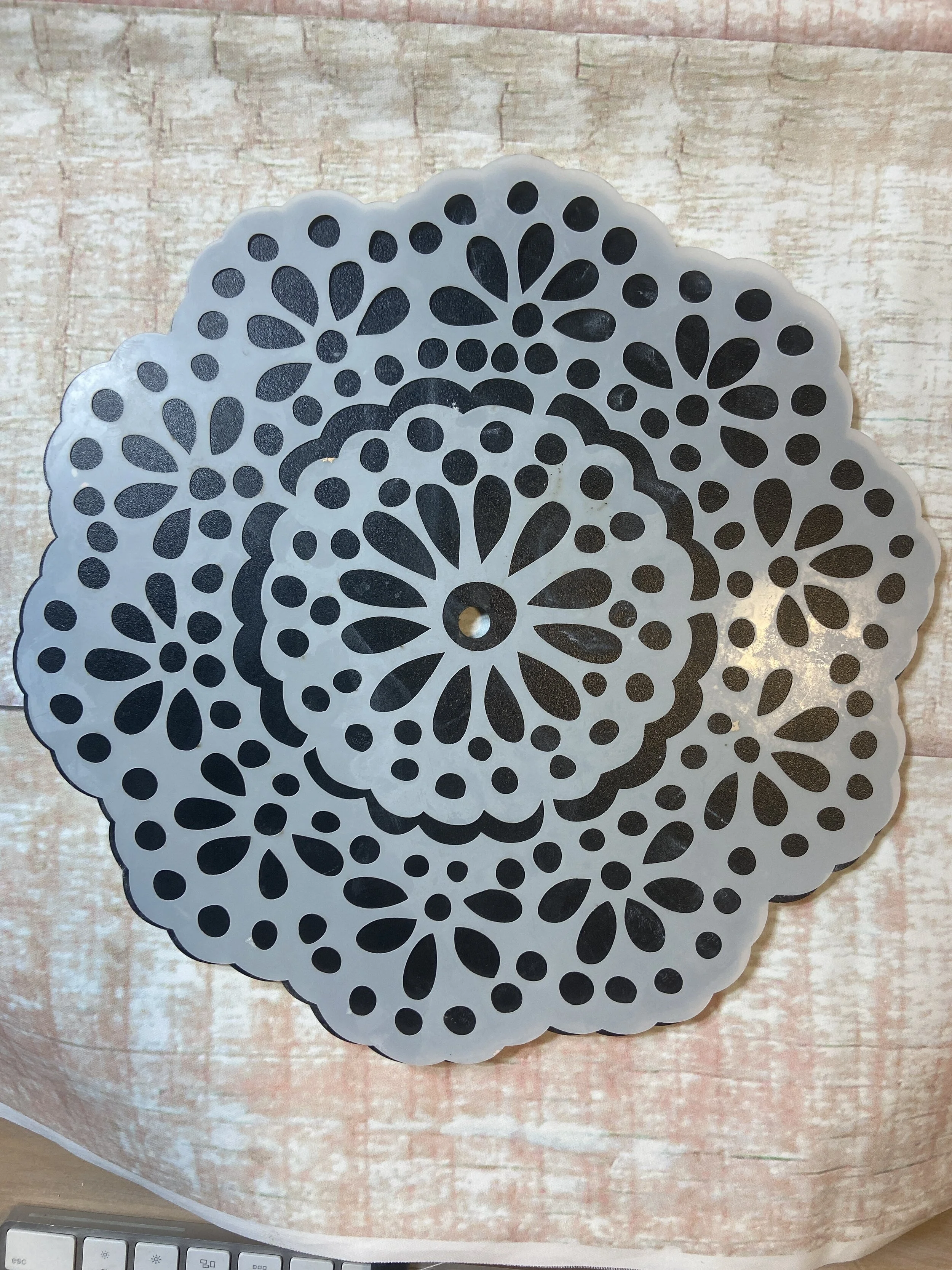 Daisy Dish Stencil / Template Set