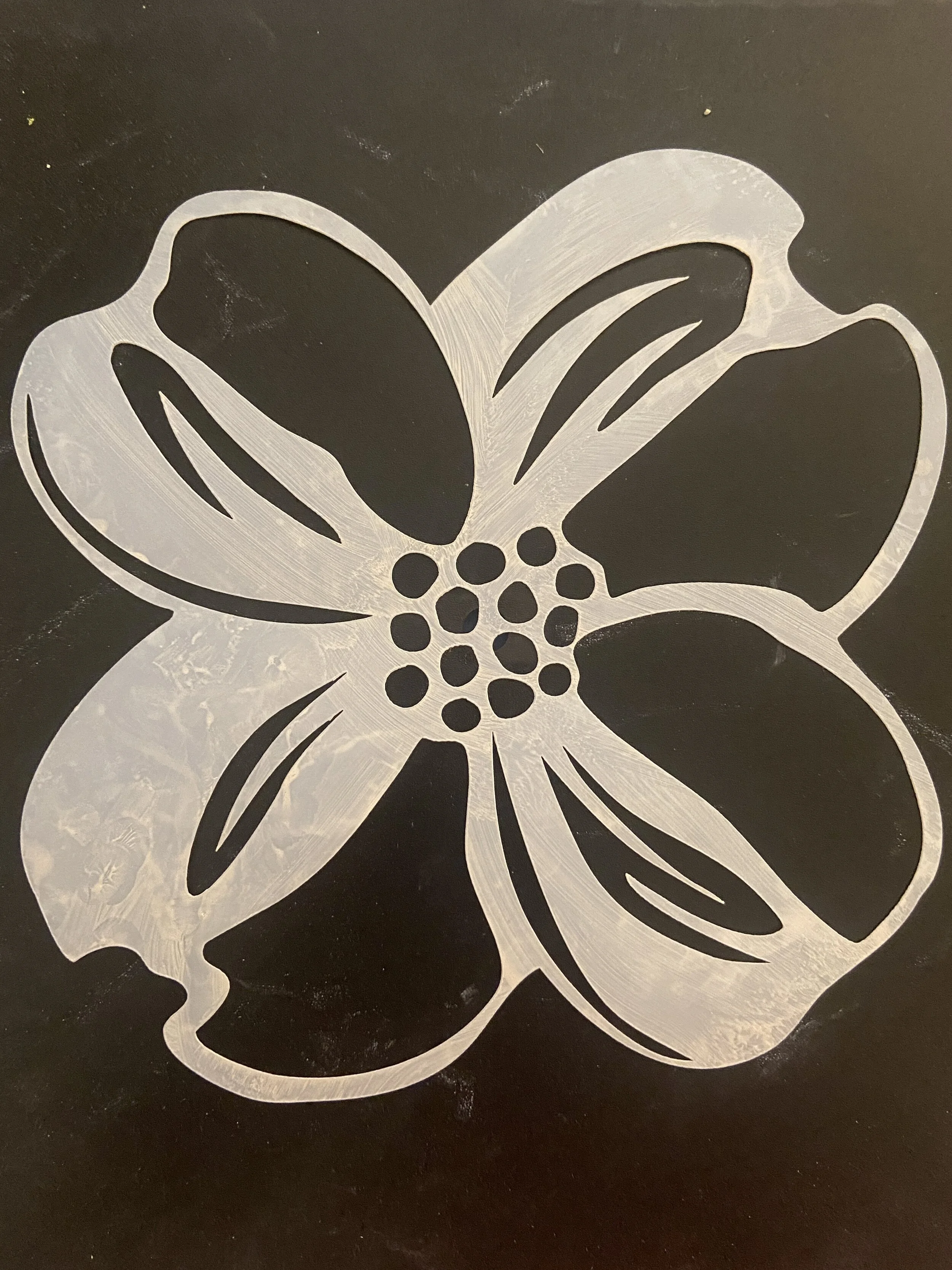 Dogwood Blossom Stencil