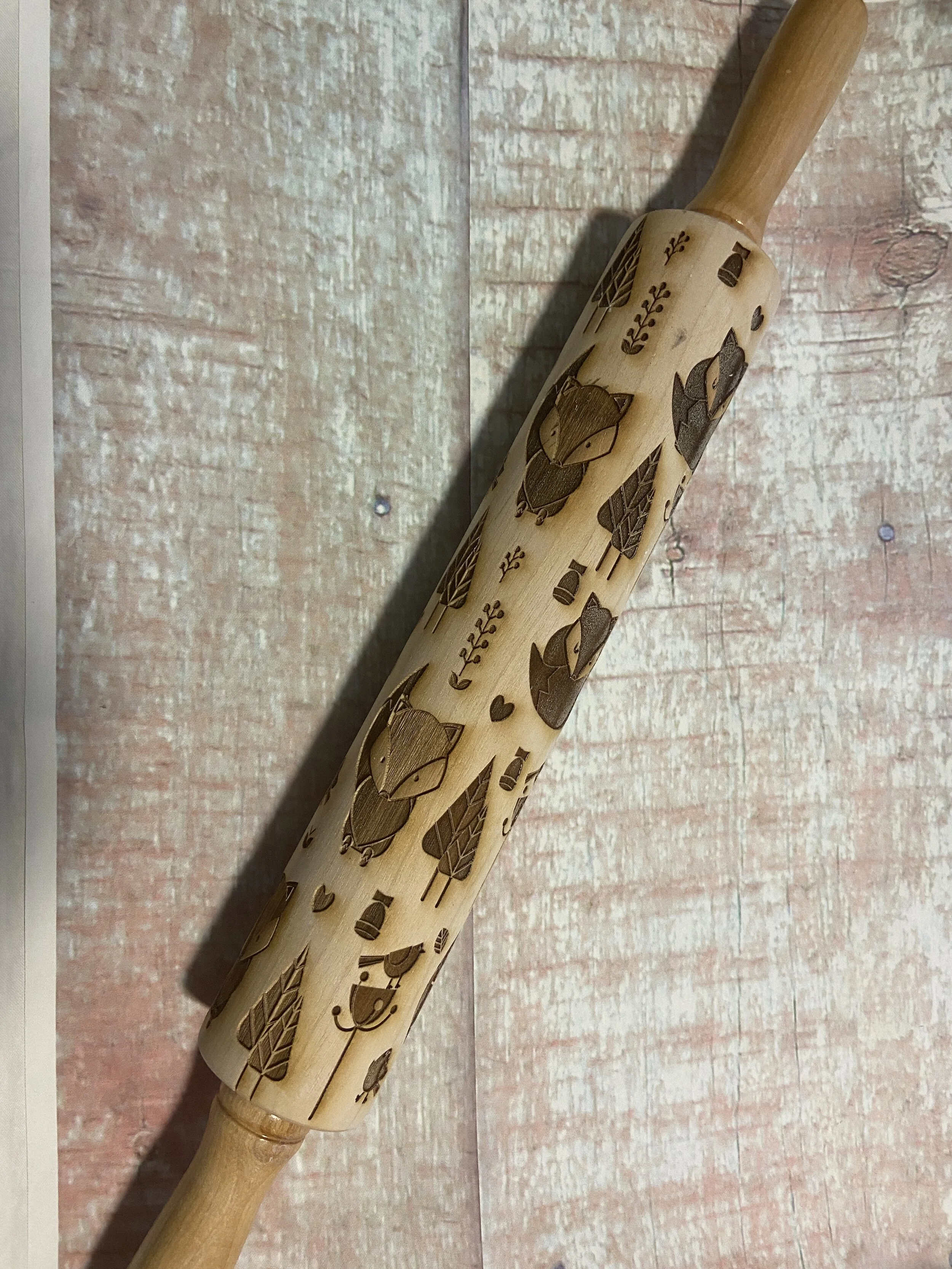 12 inch Sweet Foxy n Trees