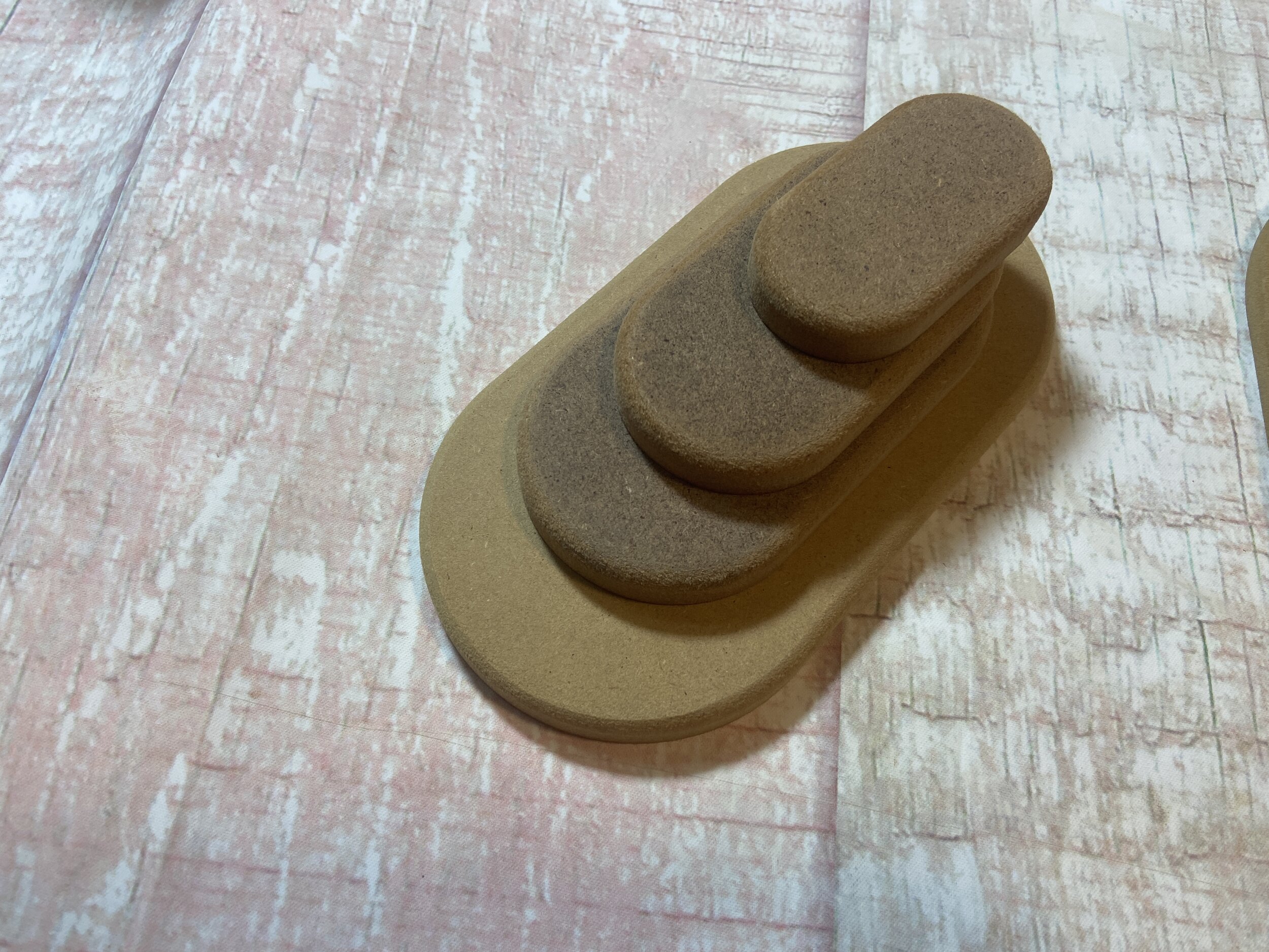 Rounded Elegant Oblong Push Plates