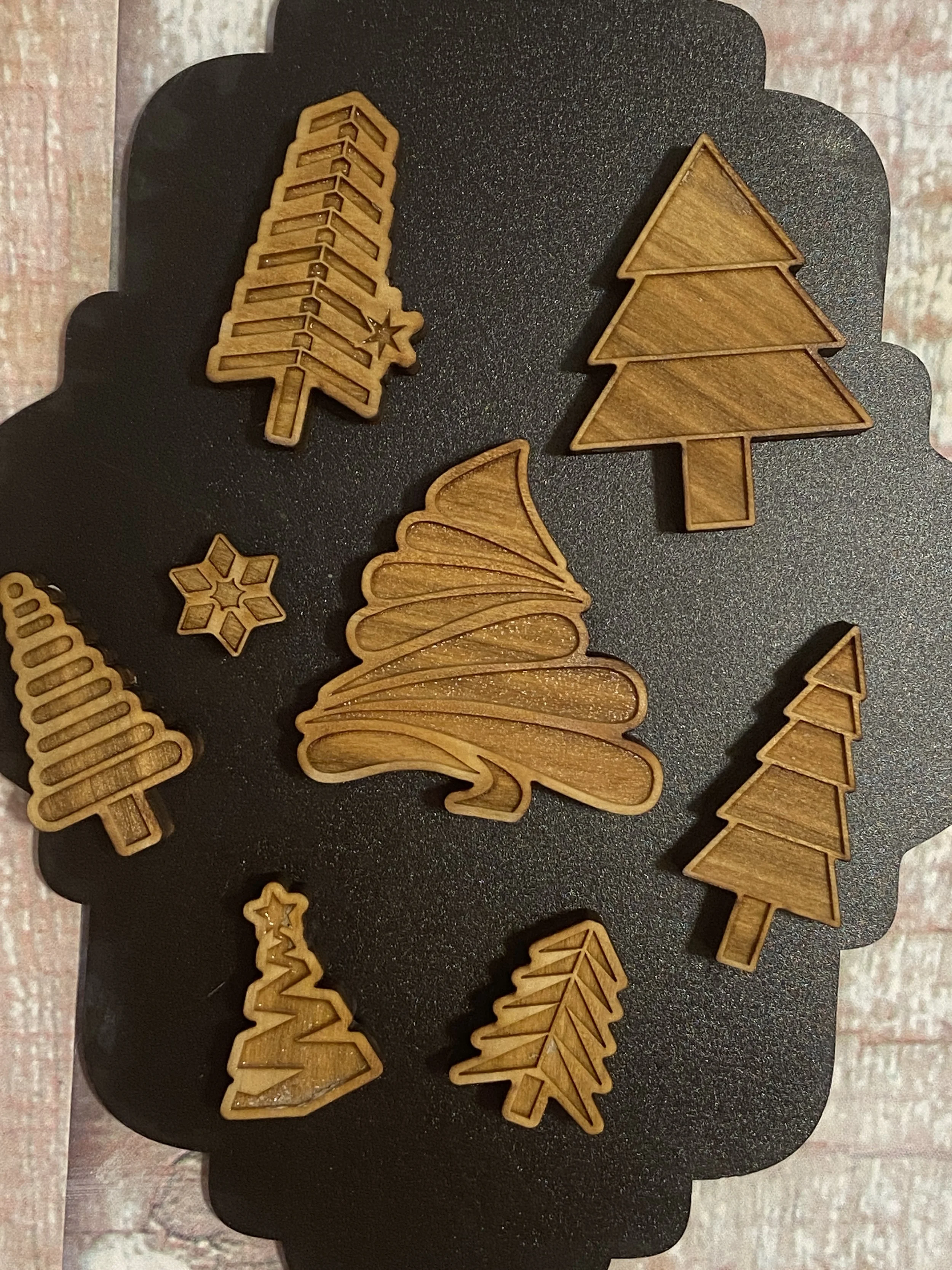 Merry Trees Stamp Set