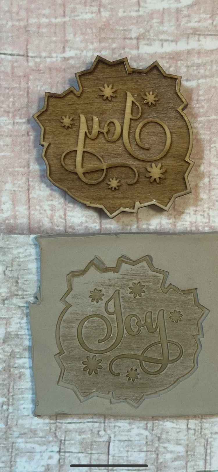 Joy 3 inch Stamp