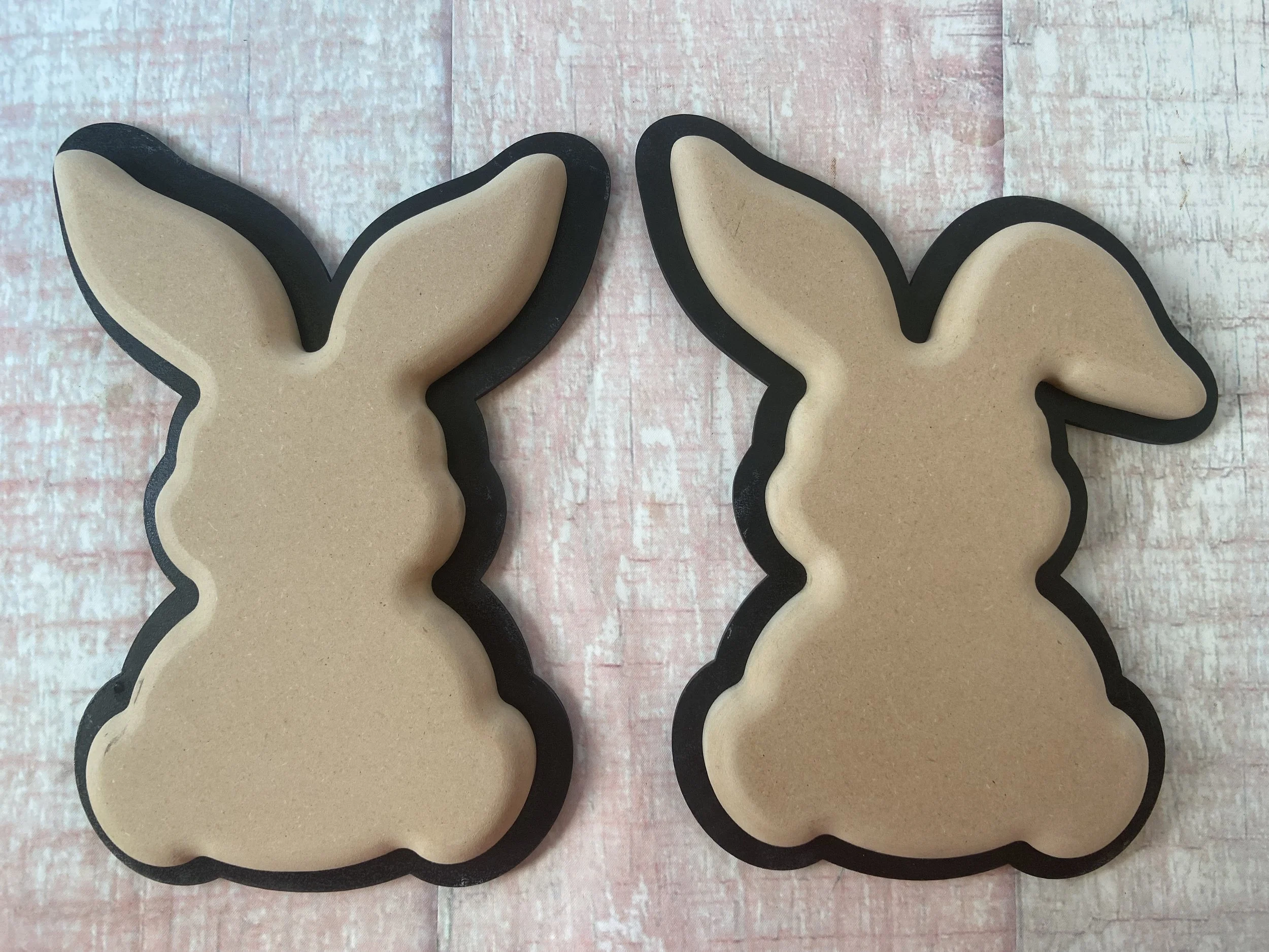 Bunny Love Bunny Dual Drape and matching lip template (choose your shape)