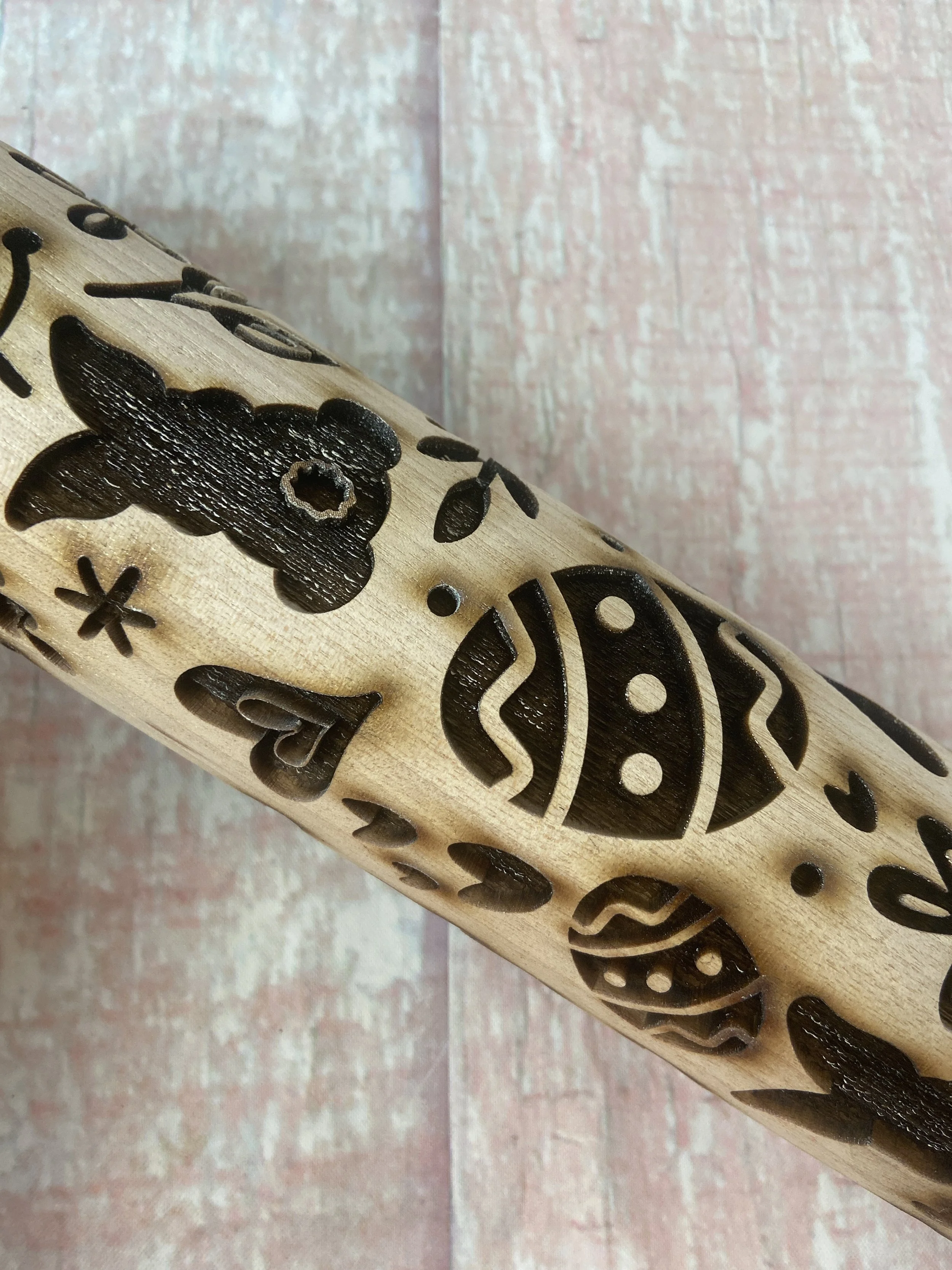 12 inch Bunny Tails Large Print