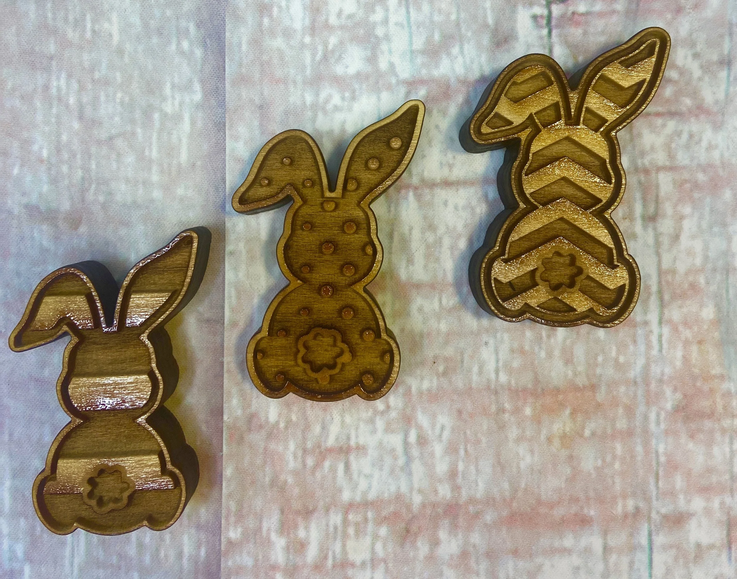 Bunny Love Stamps (3 pc set)