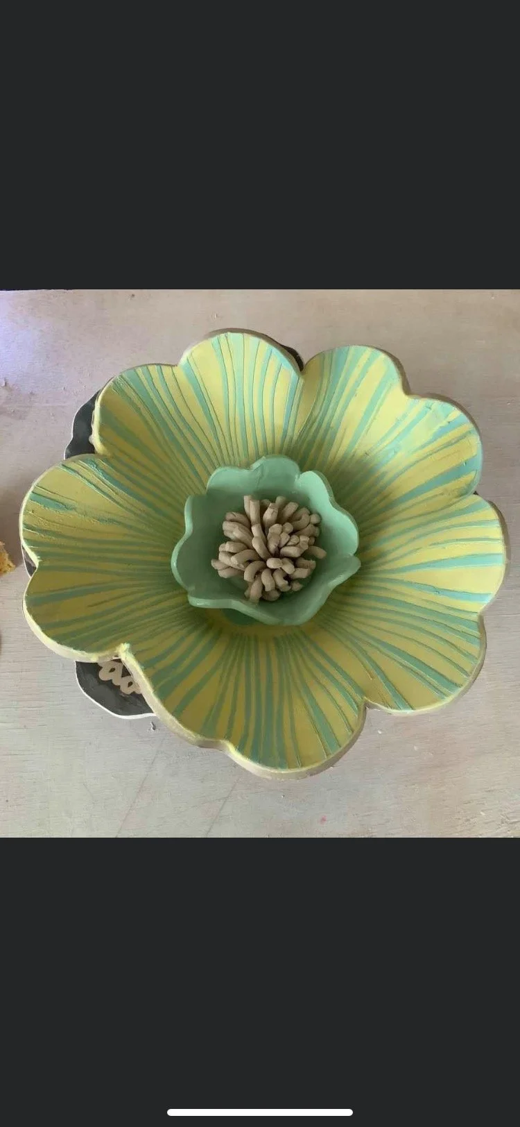 Flower Power Template RIM ( matching stencils also available separately)