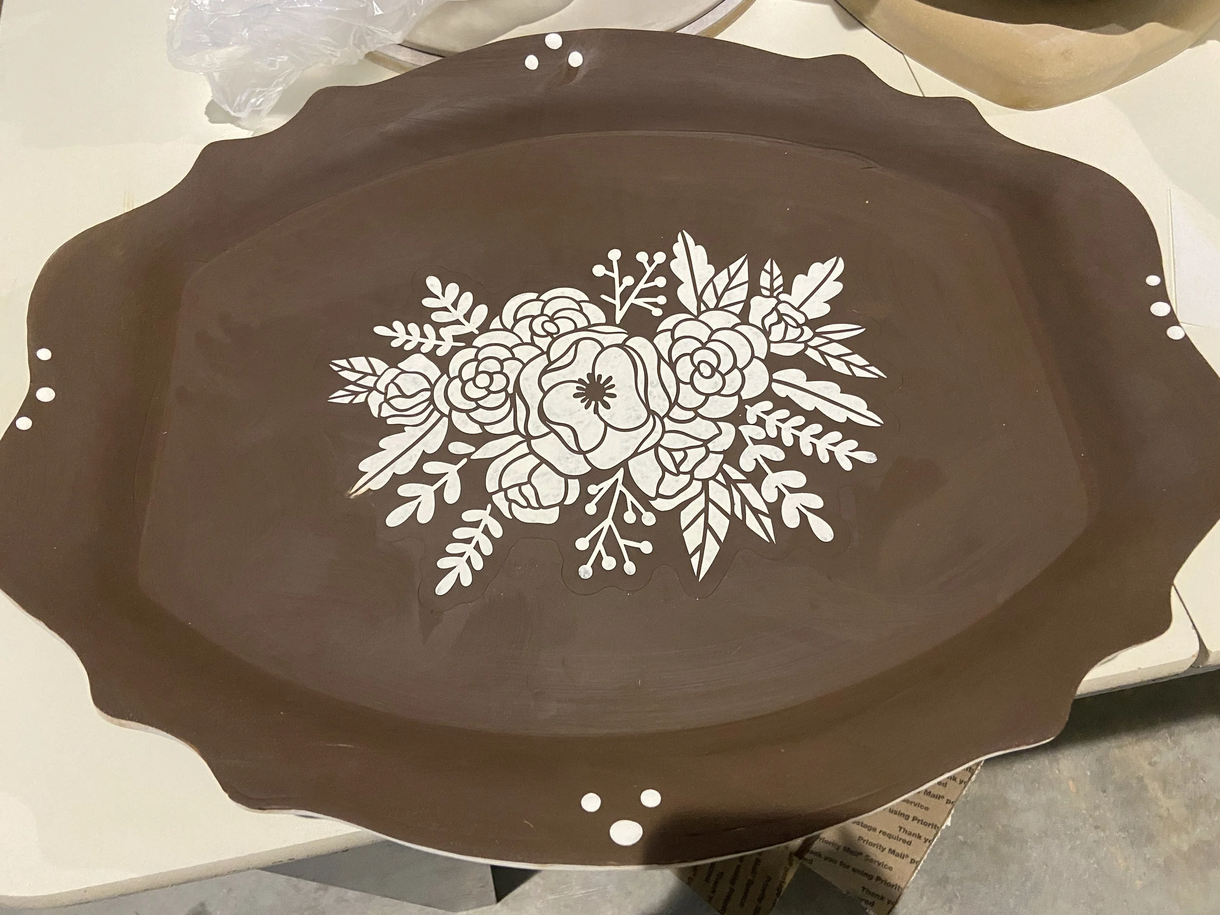 Big Ole Large Platter  (1 full inch thick!!)
