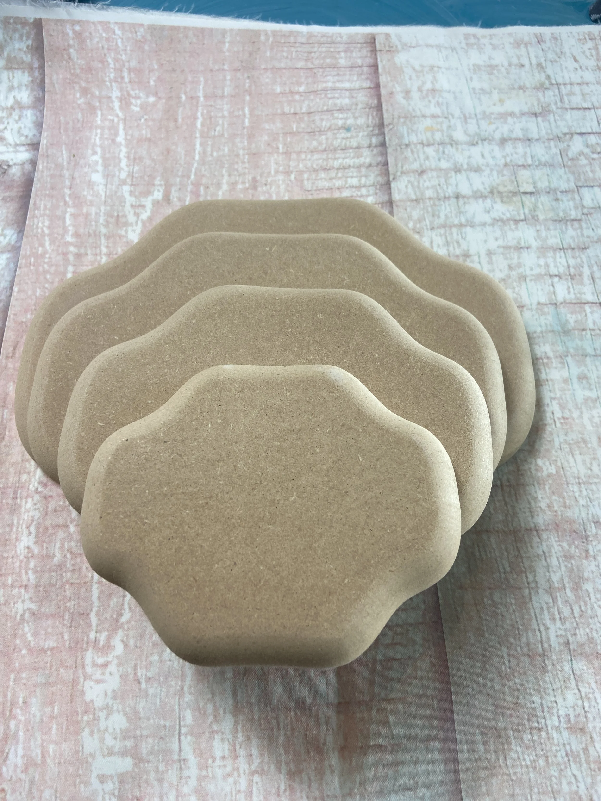 Wavy Oval Dual Drapes