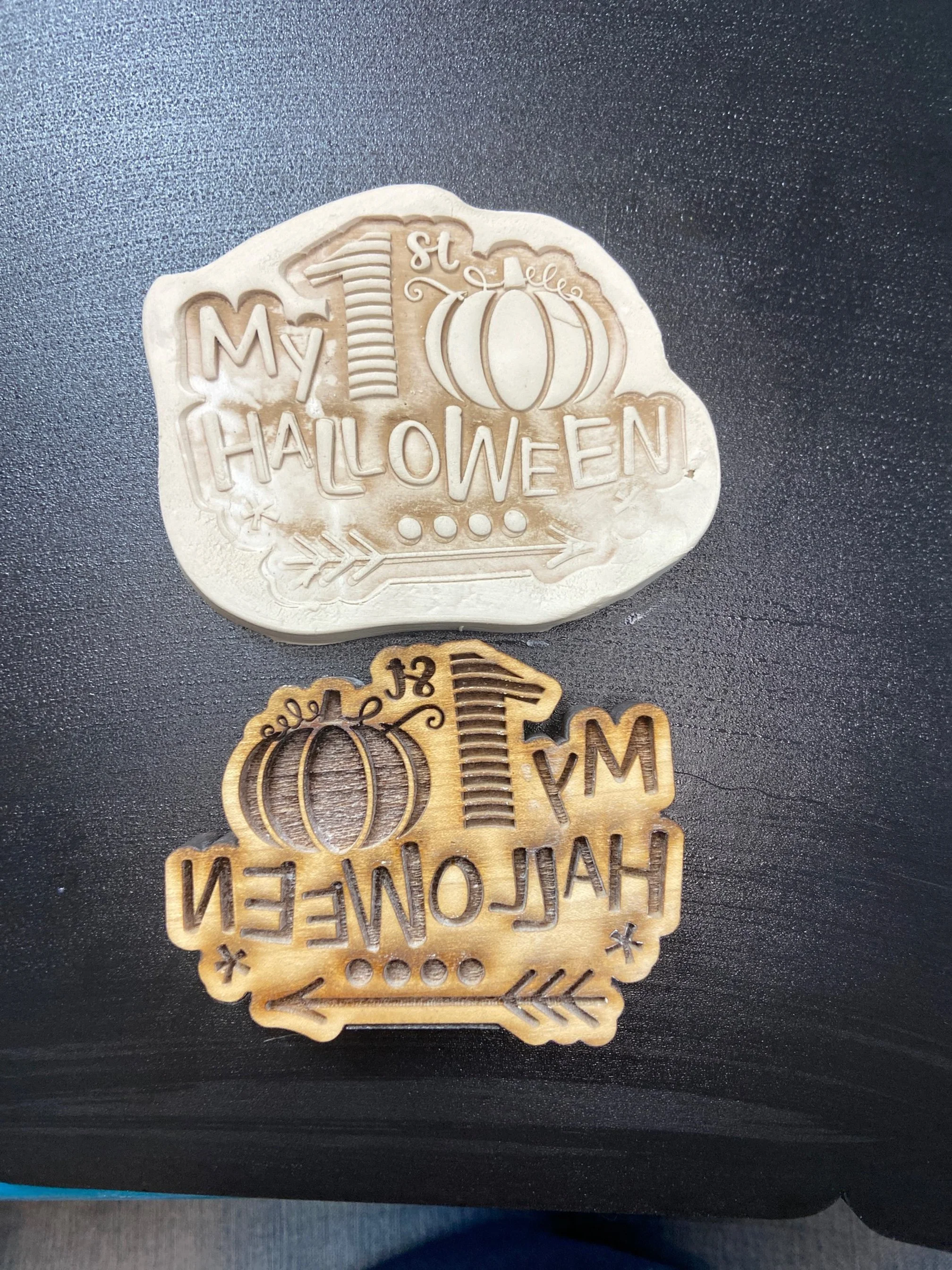 My 1st Halloween Stamp