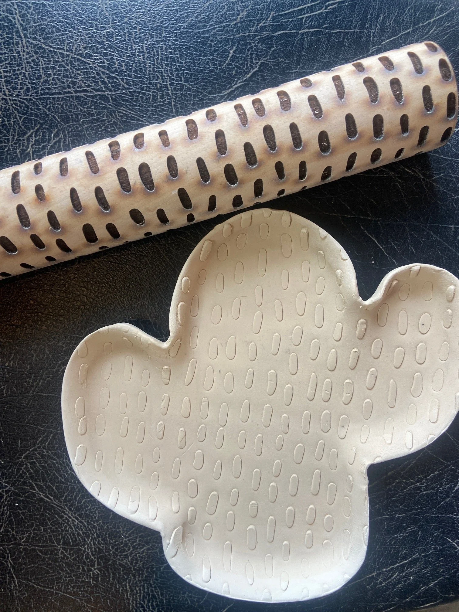 Cactus Rain Rolling Pin