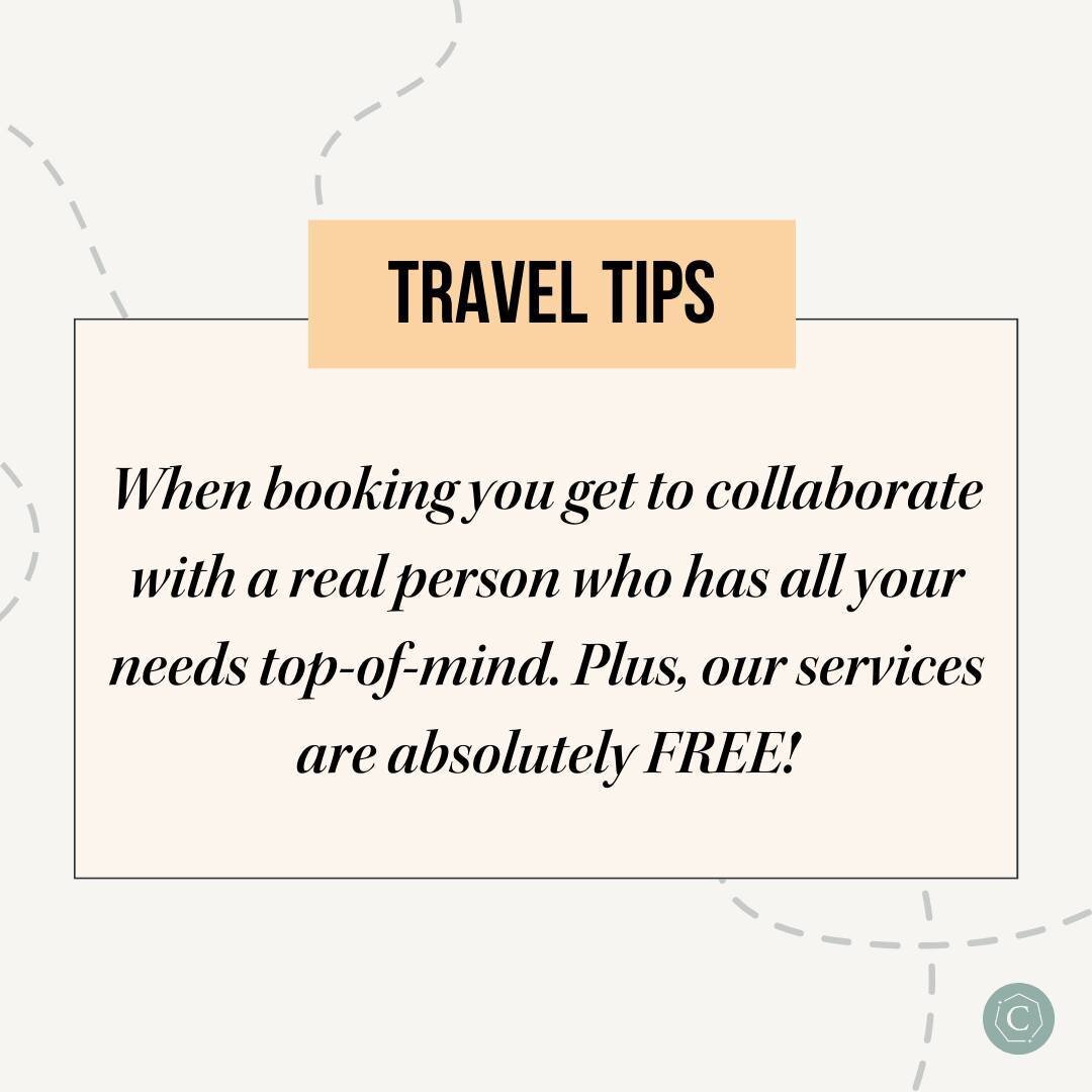 TRAVEL TIPS: A real person helping you book a stress-free and personalized vacation...all for FREE!

Get in touch...
https://buff.ly/40Pplit (lnk in bio)
or send us a DM

#CapellaClients #foraadvisor #bookatrip #travel #besthotels #uniquestays #uniqu
