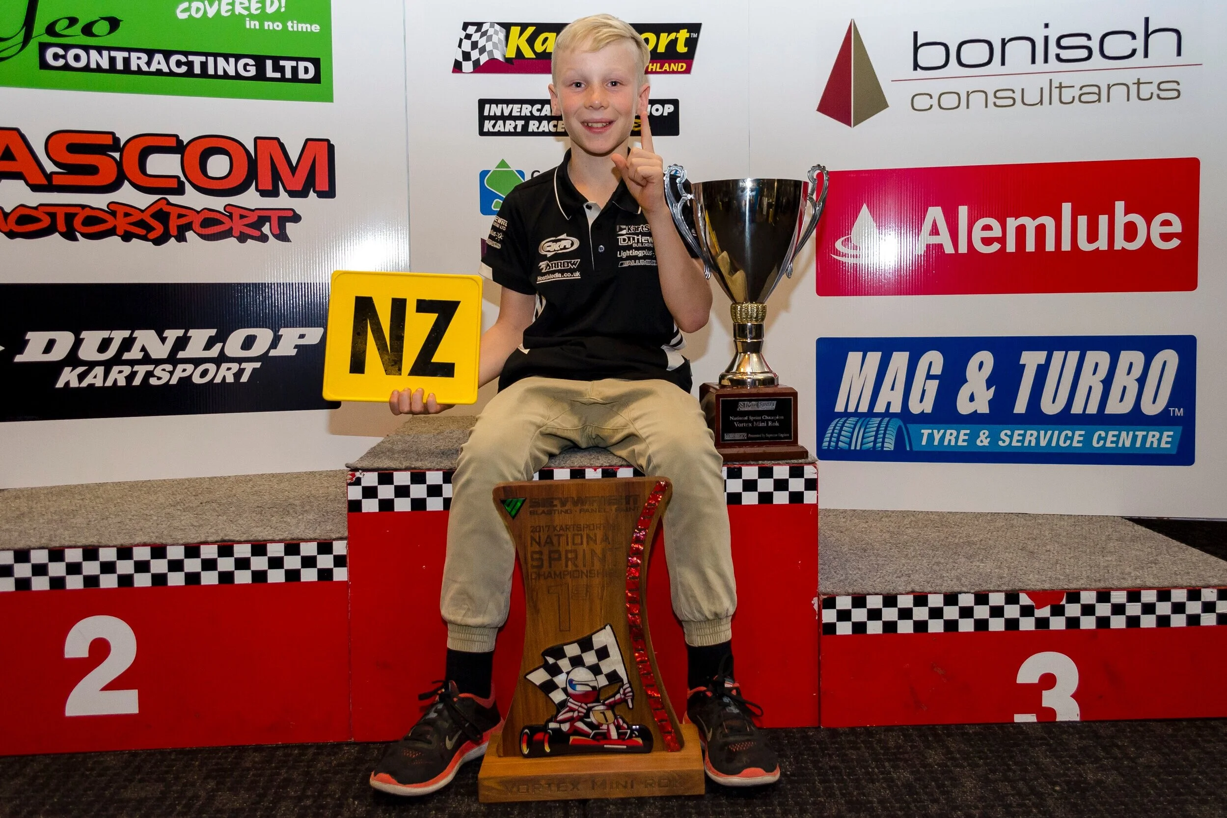 2017 Vortex Mini Rok New Zealand Champion