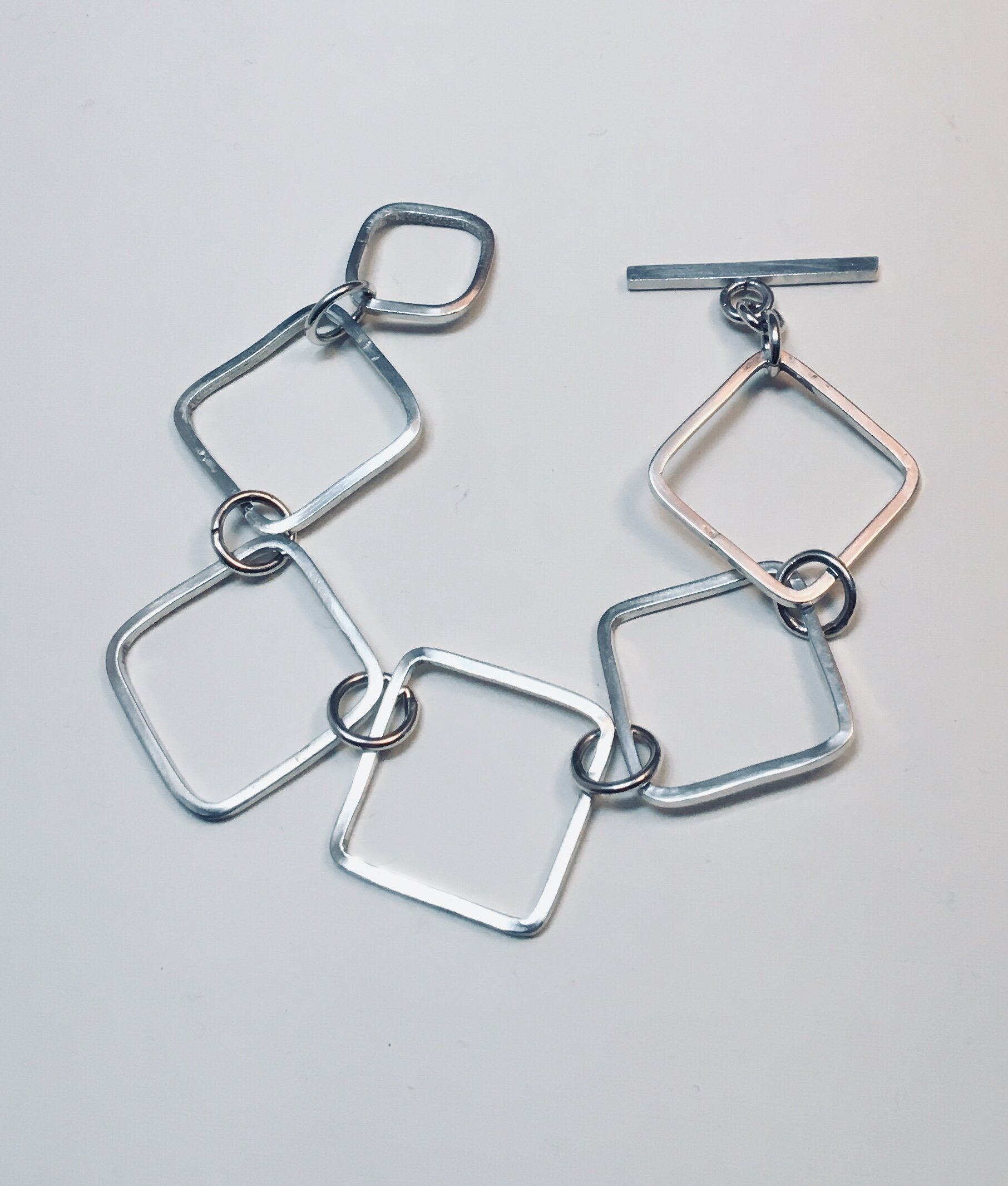 Wire Squares Bracelet