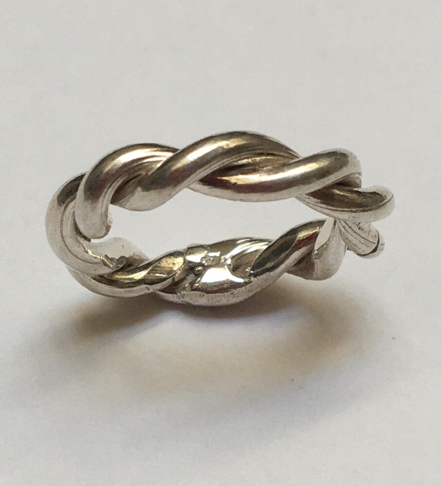 Twisted Rope Ring