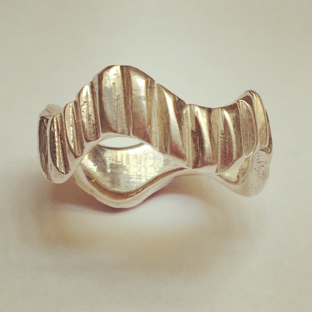 Swirls and Lines Ring