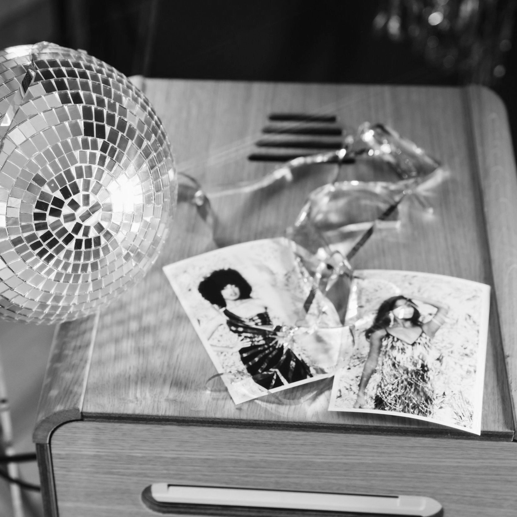 black and white photo booth from Photobomb