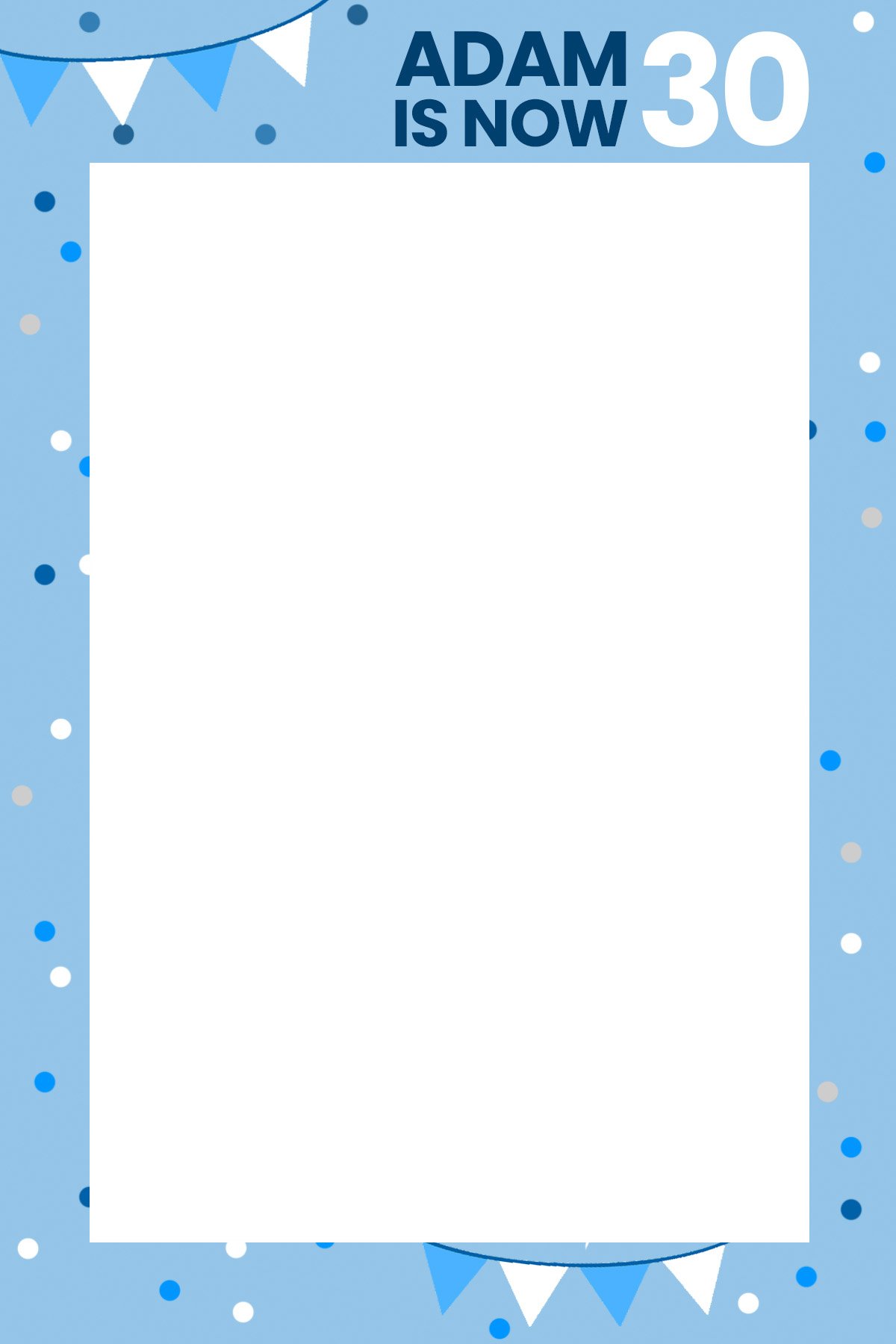 Blue Polka