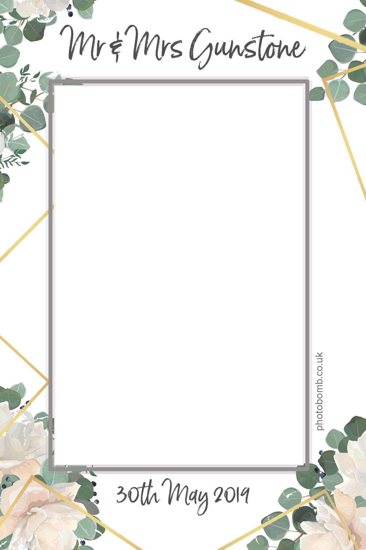 Floral Geo Gold