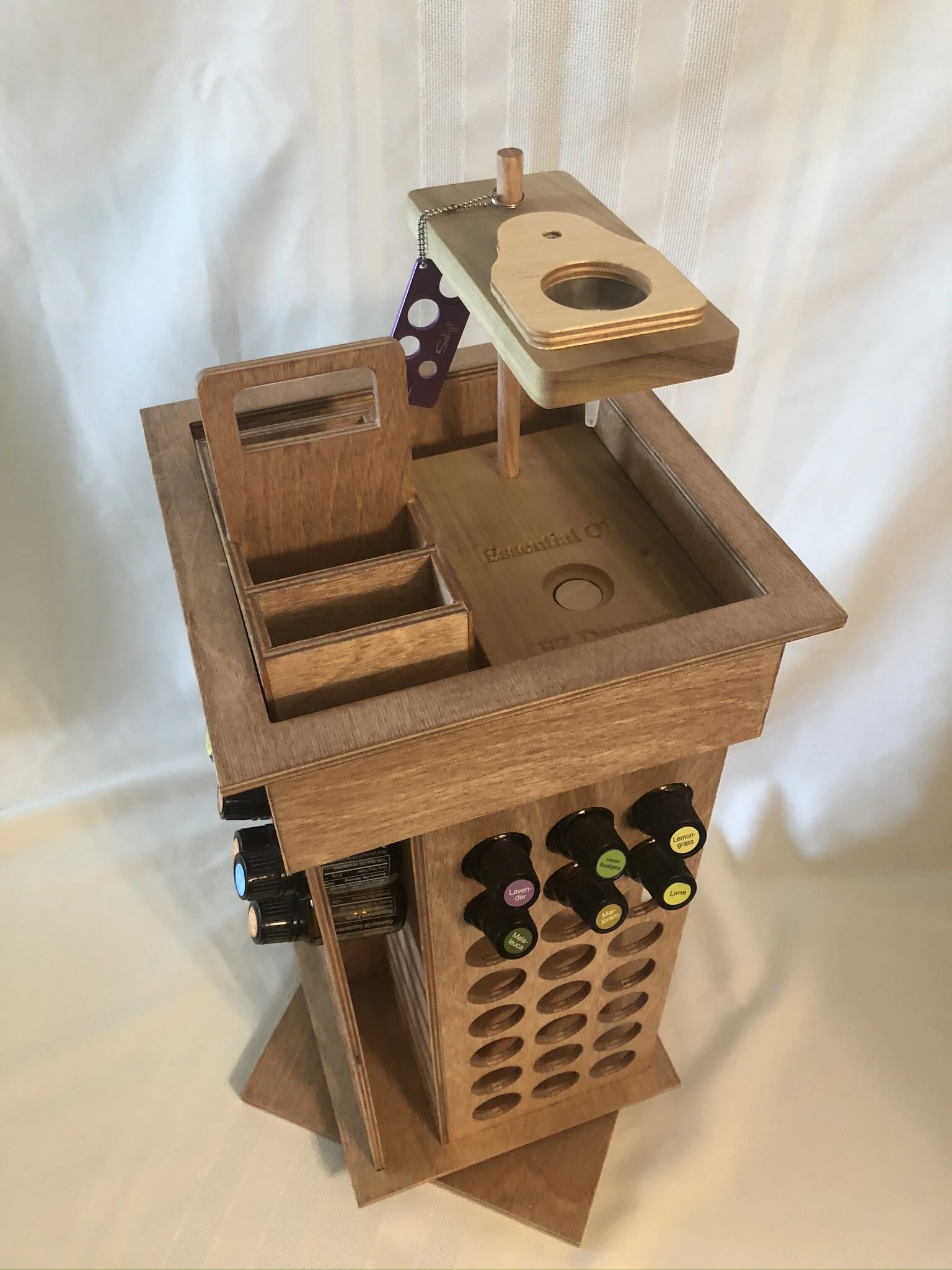 Tall Tower with EZ Dropper and Portable Roller Bottle Tote