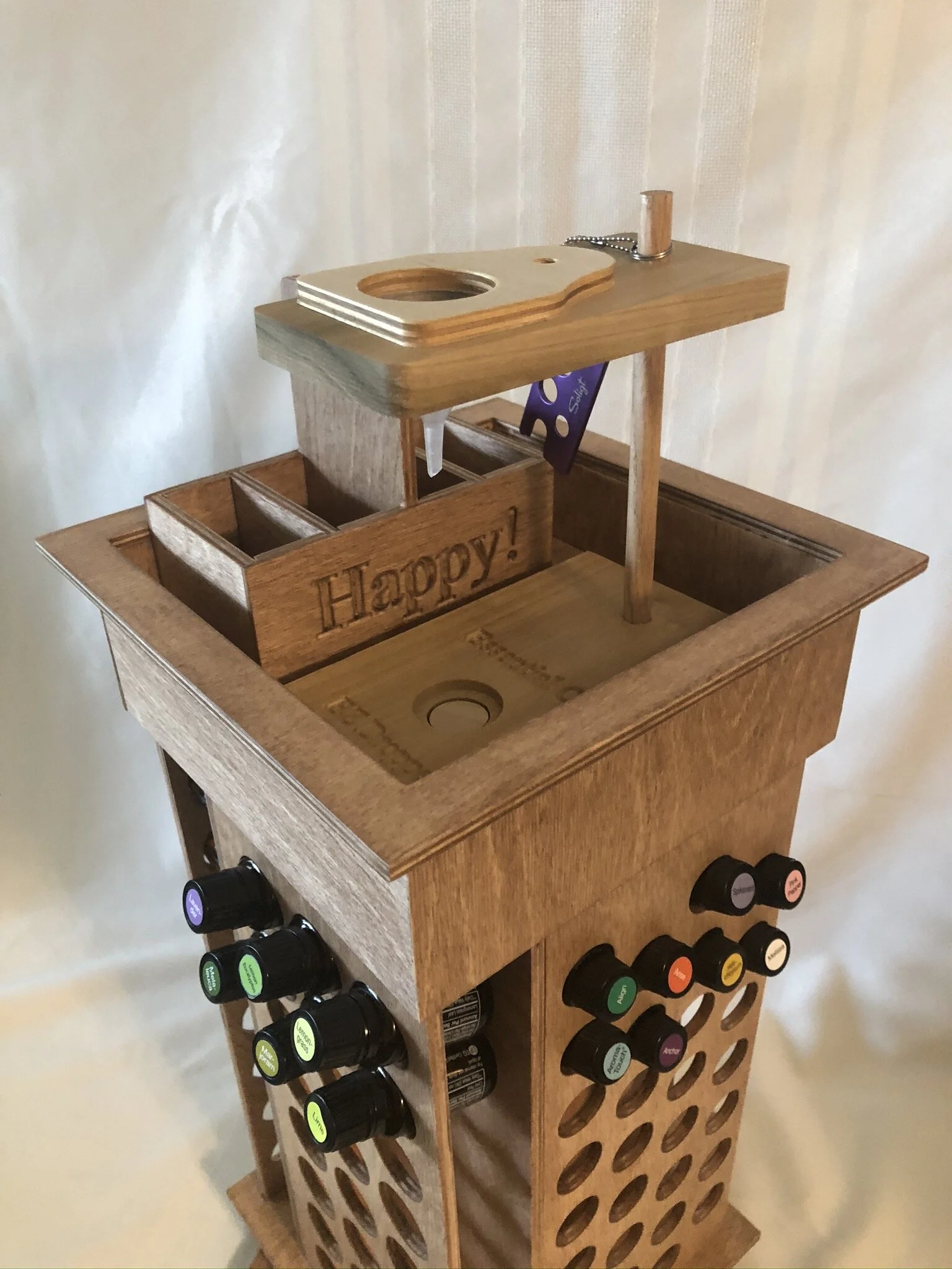 Tall Tower with EZ Dropper and Roller Bottle Tote