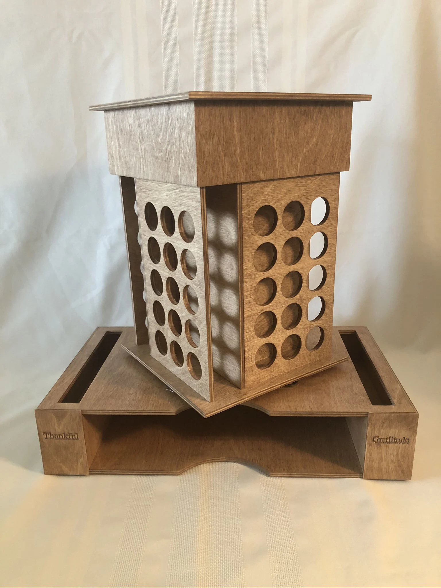 Short Tower with Book Case Base