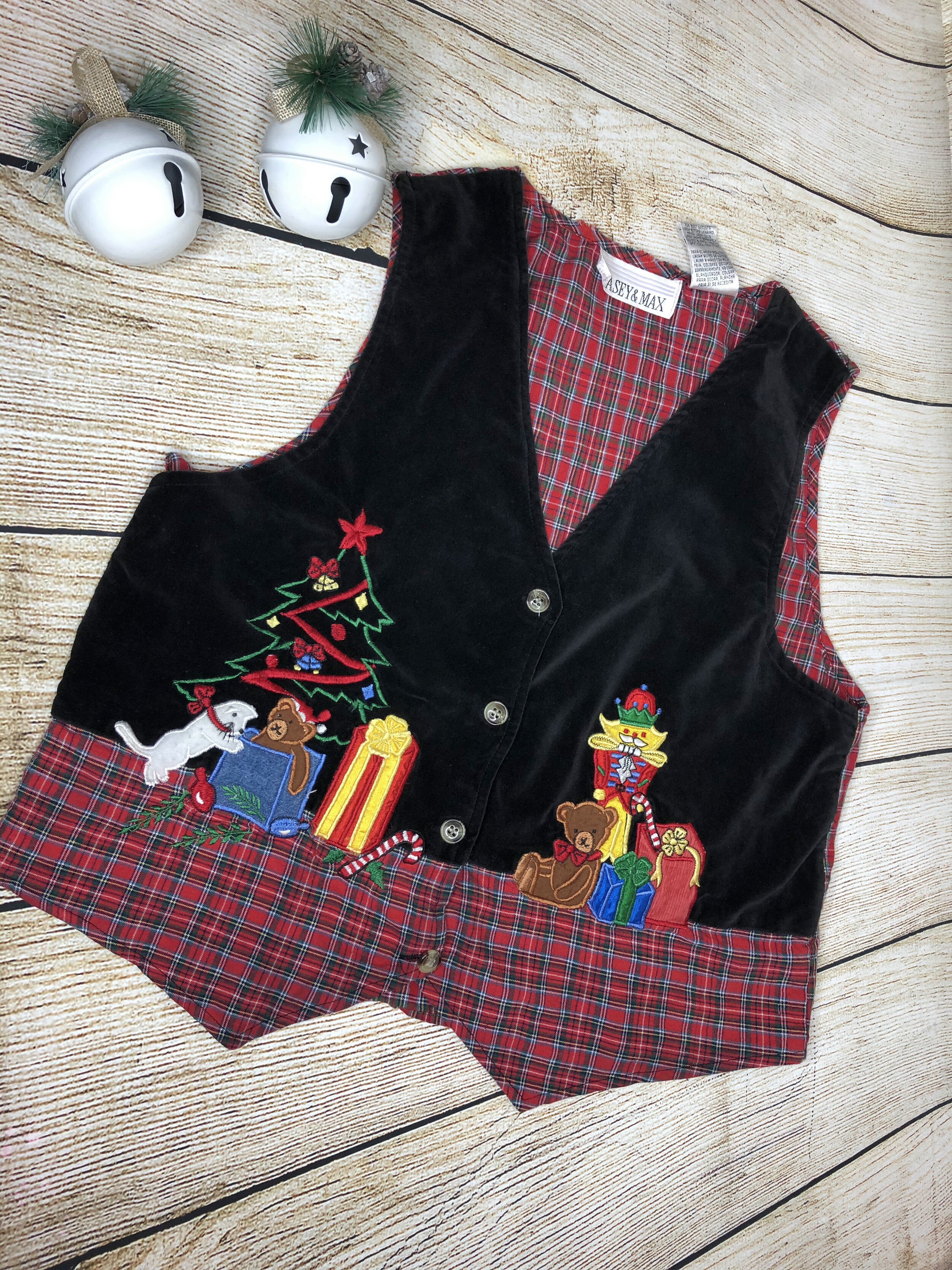Vintage Christmas Vest
